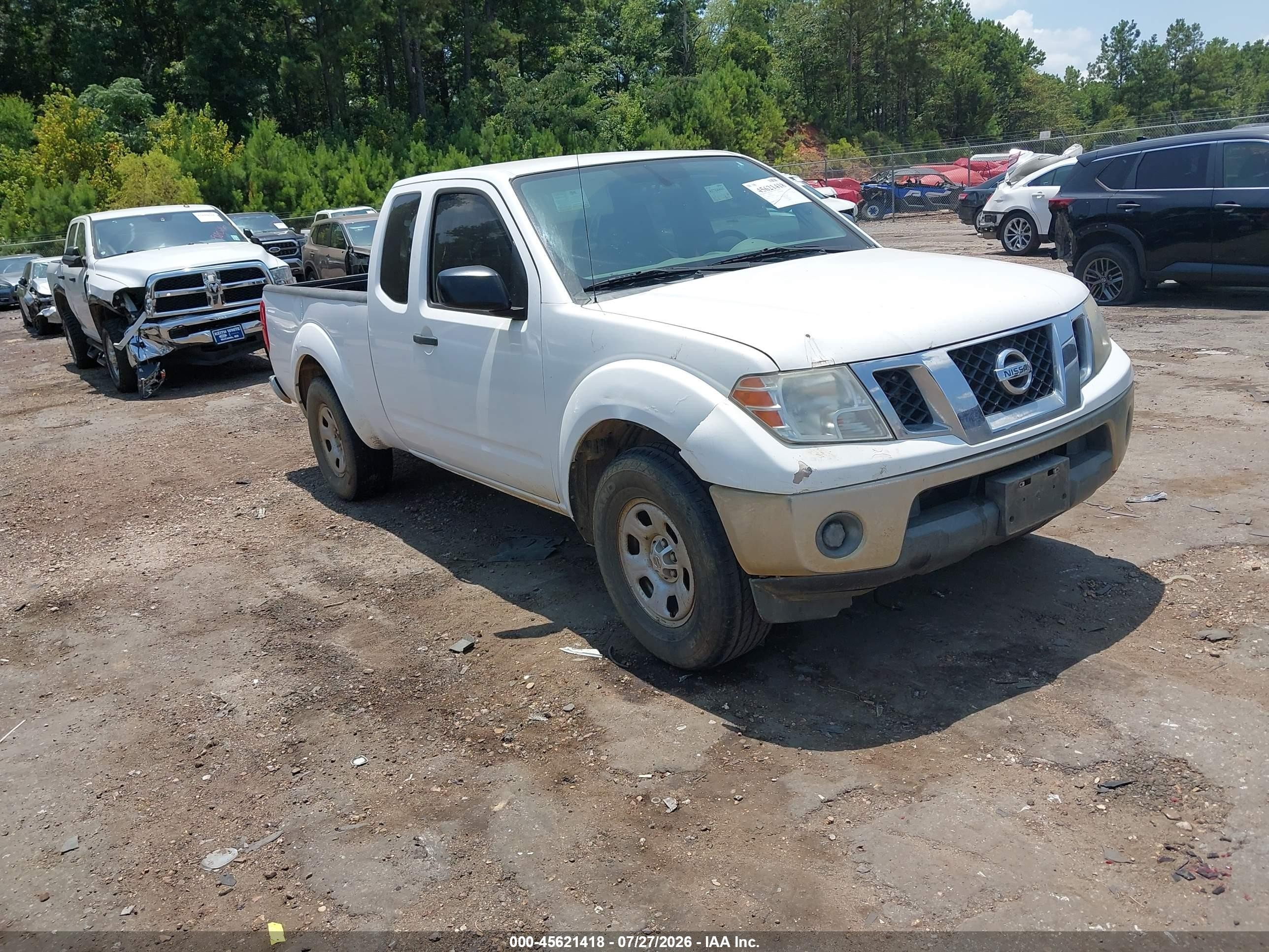 2010 Nissan Frontier SE, VIN 1N6BD0CTXAC424639 — Normal wear
