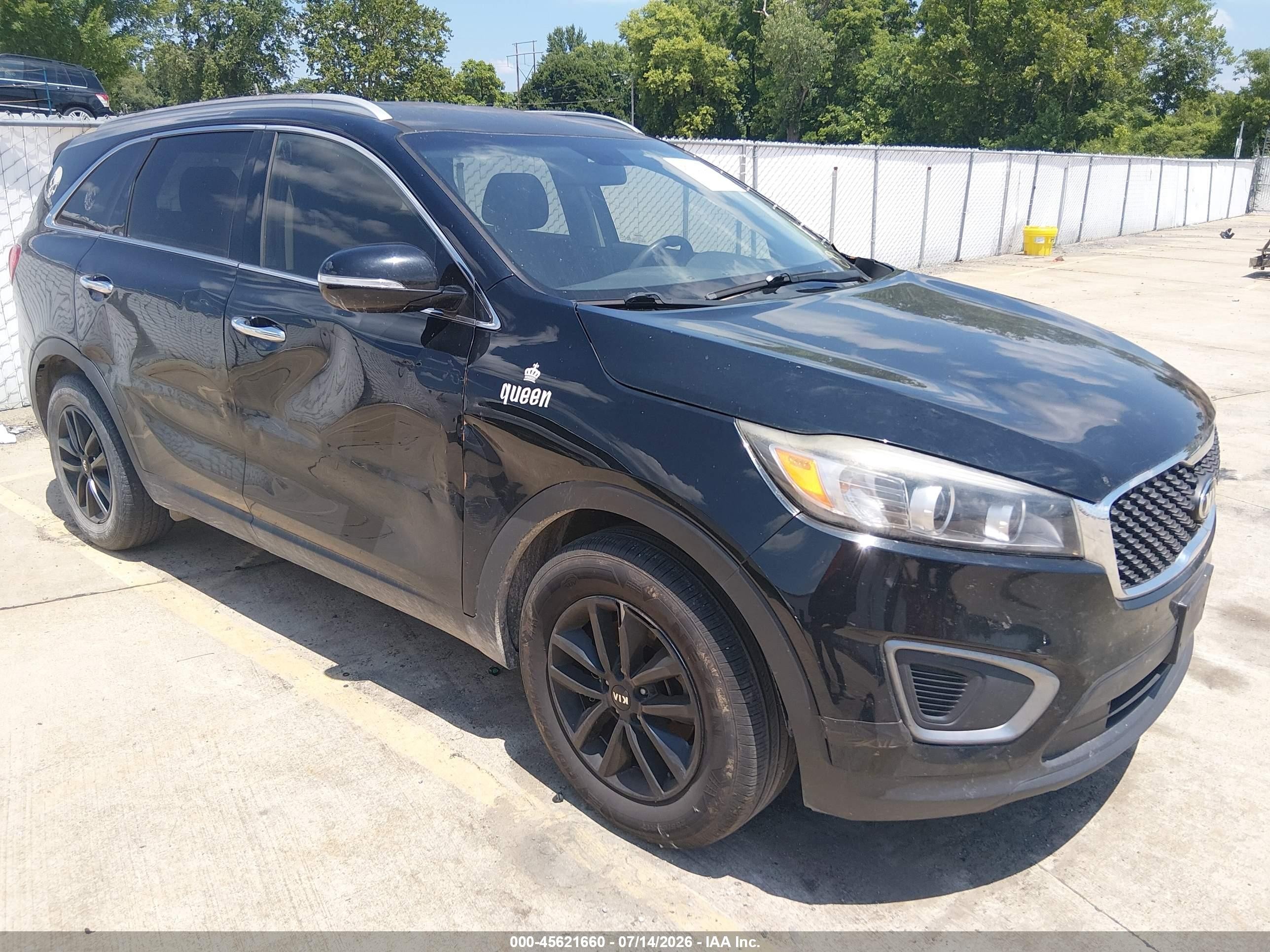 2016 Kia Sorento LX, VIN 5XYPG4A51GG036599 — Normal wear
