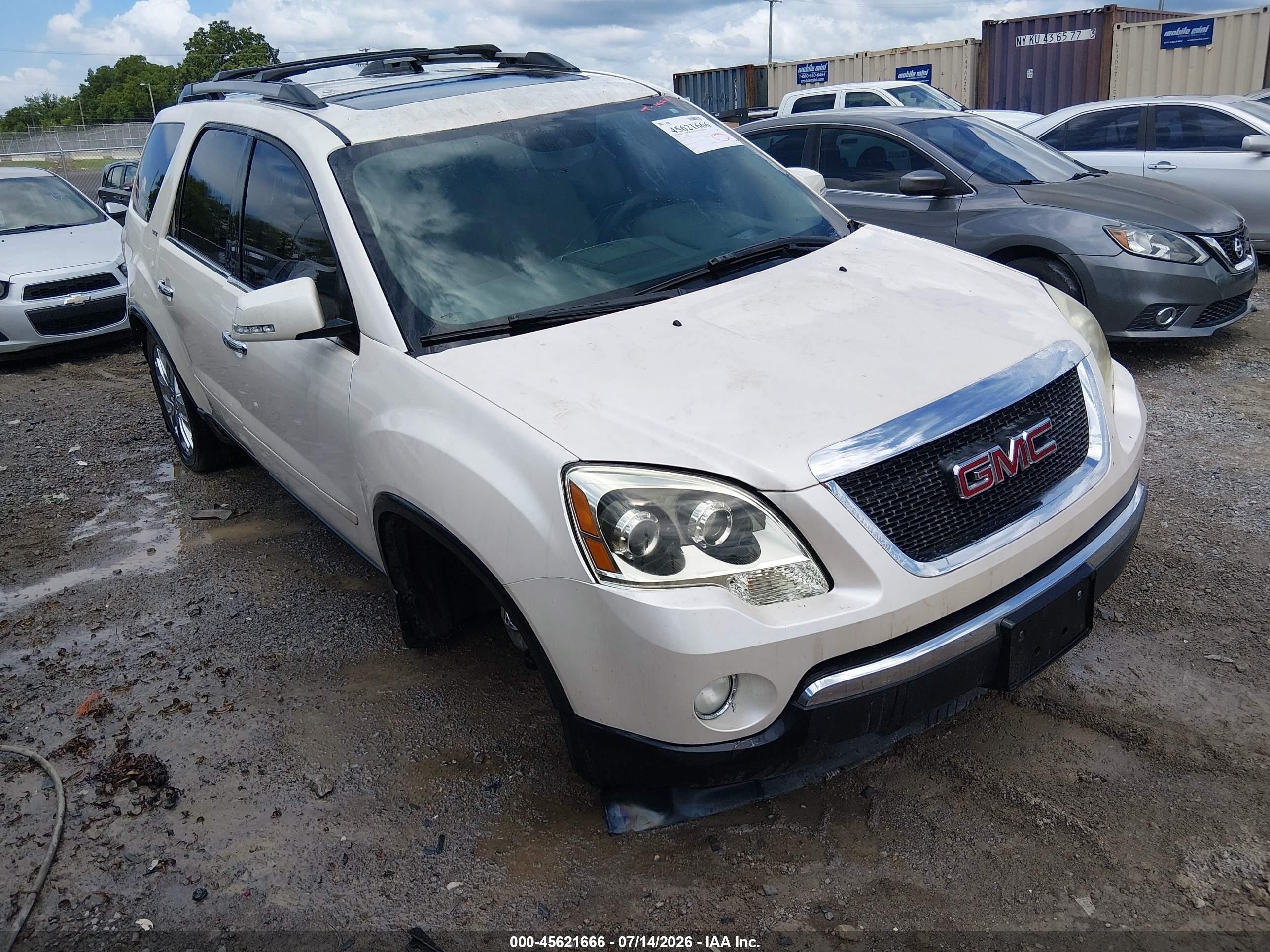 2010 GMC Acadia SLT2, VIN 1GKLRNED3AJ211883 — Normal wear