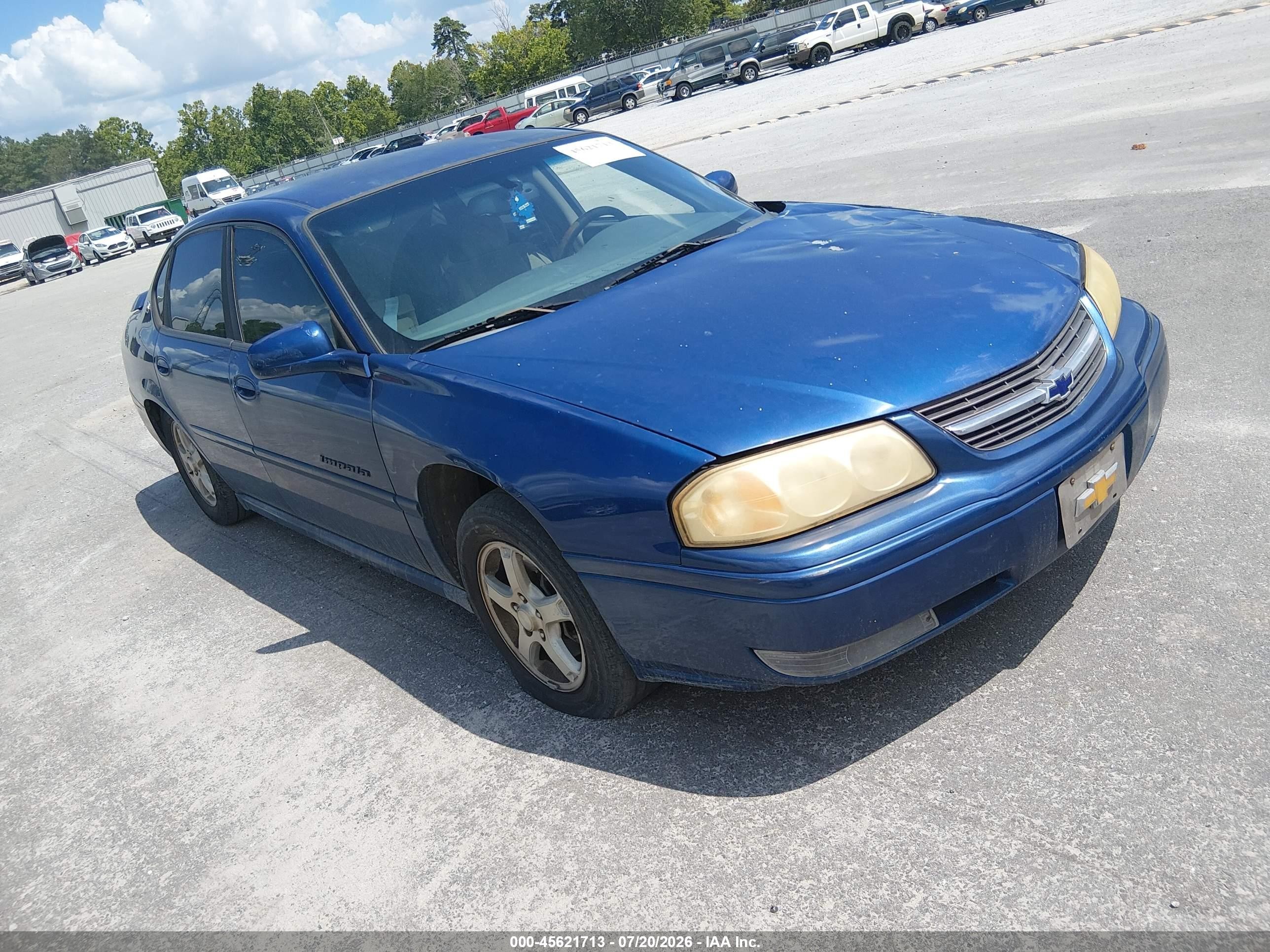 2004 Chevrolet Impala LS, VIN 2G1WH55K949261769 — Обычный износ