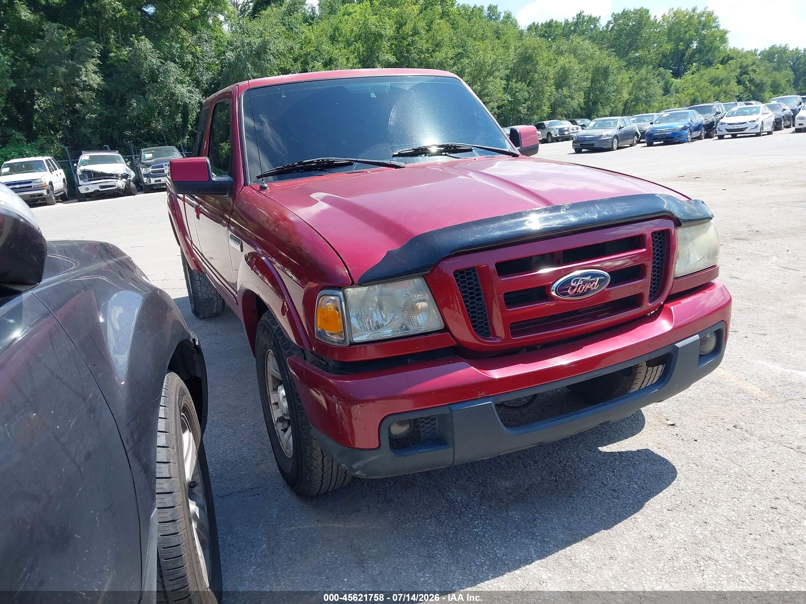 2007 Ford Ranger XL, VIN 1FTYR14U57PA32732 — Normal wear