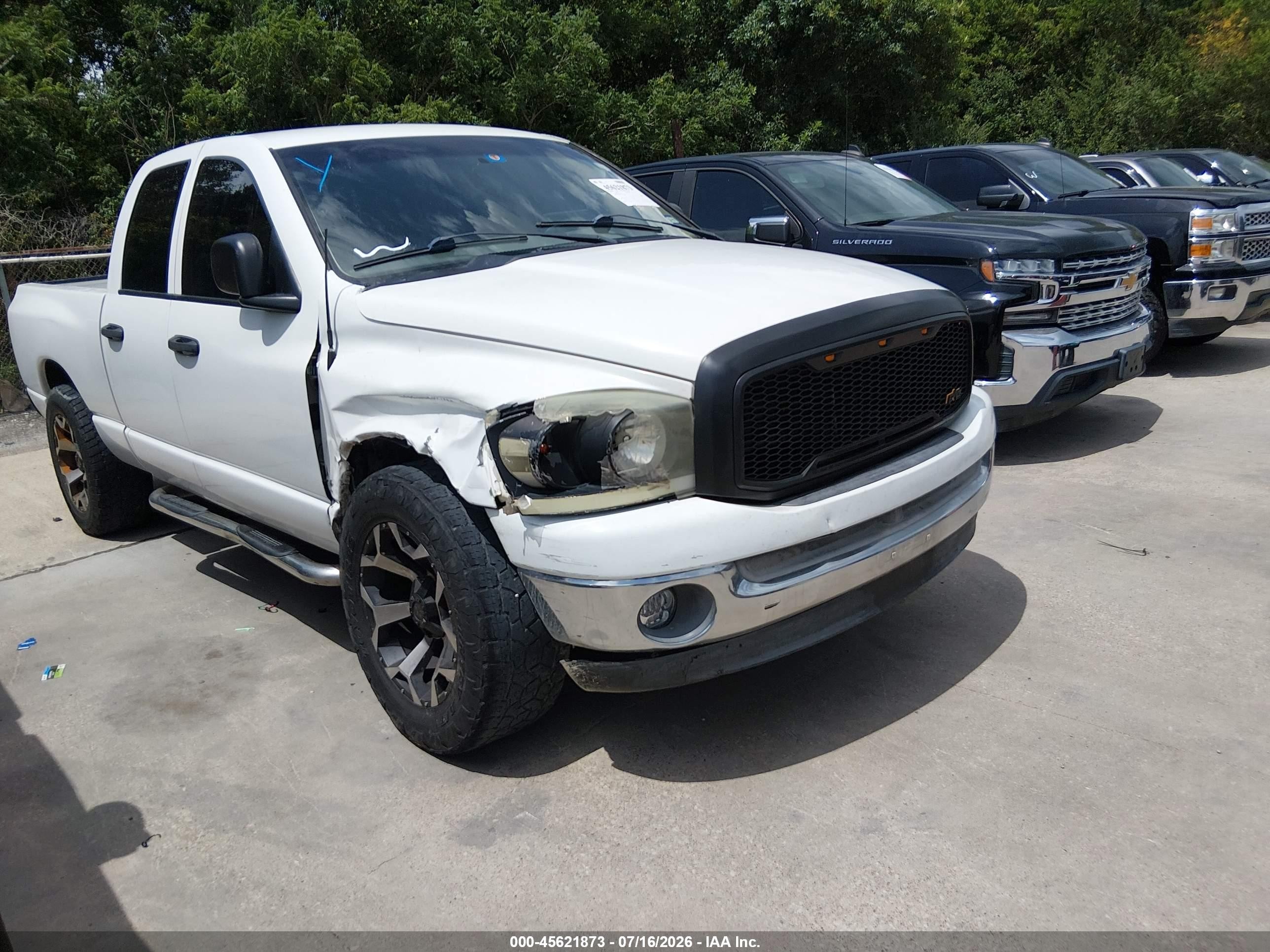 2006 Dodge 1500 SLT, VIN 1D7HA18N26J114998 — Обычный износ