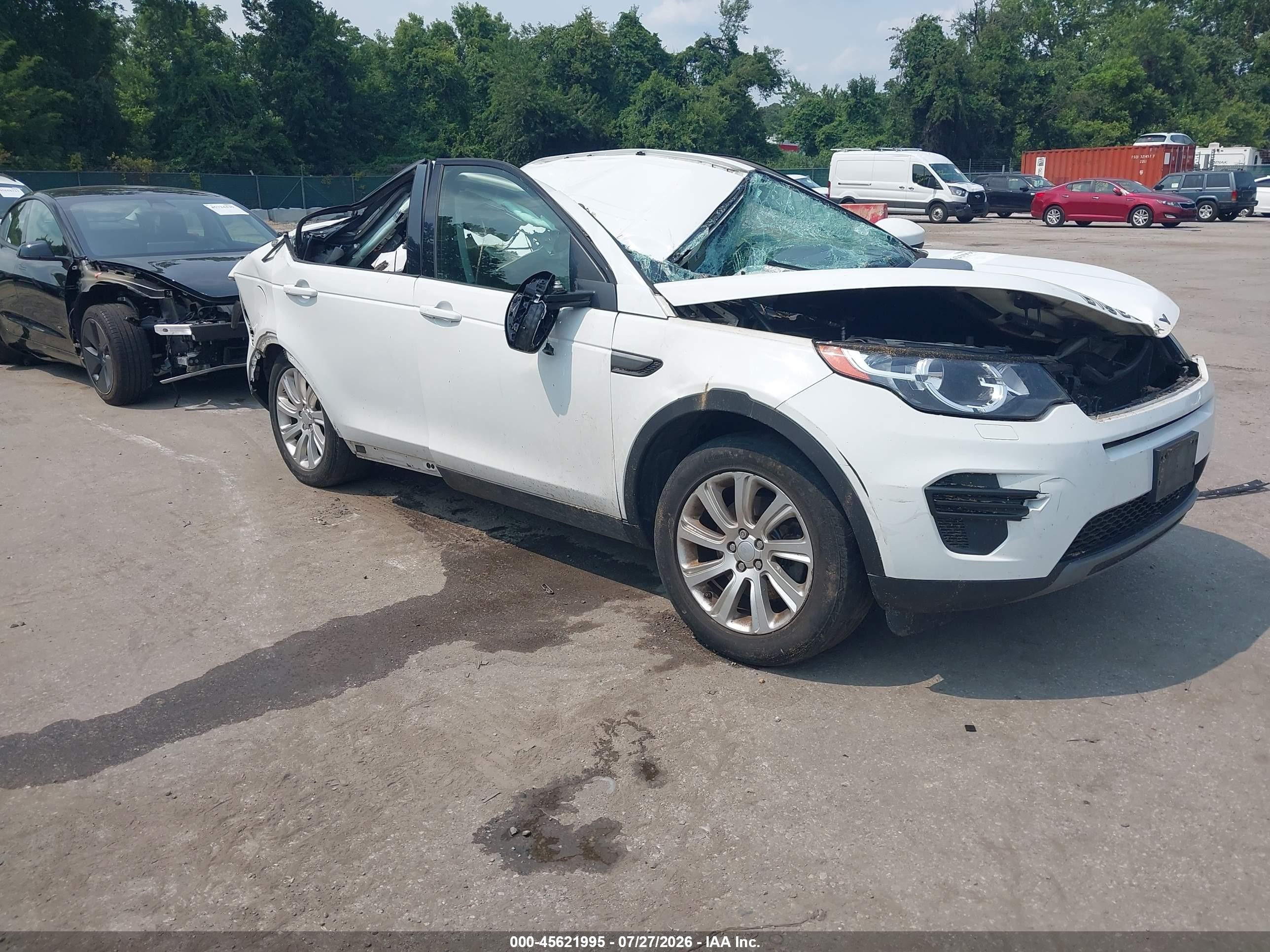 2016 Land Rover Discovery Sport SE, VIN SALCP2BG0GH579607 — All over