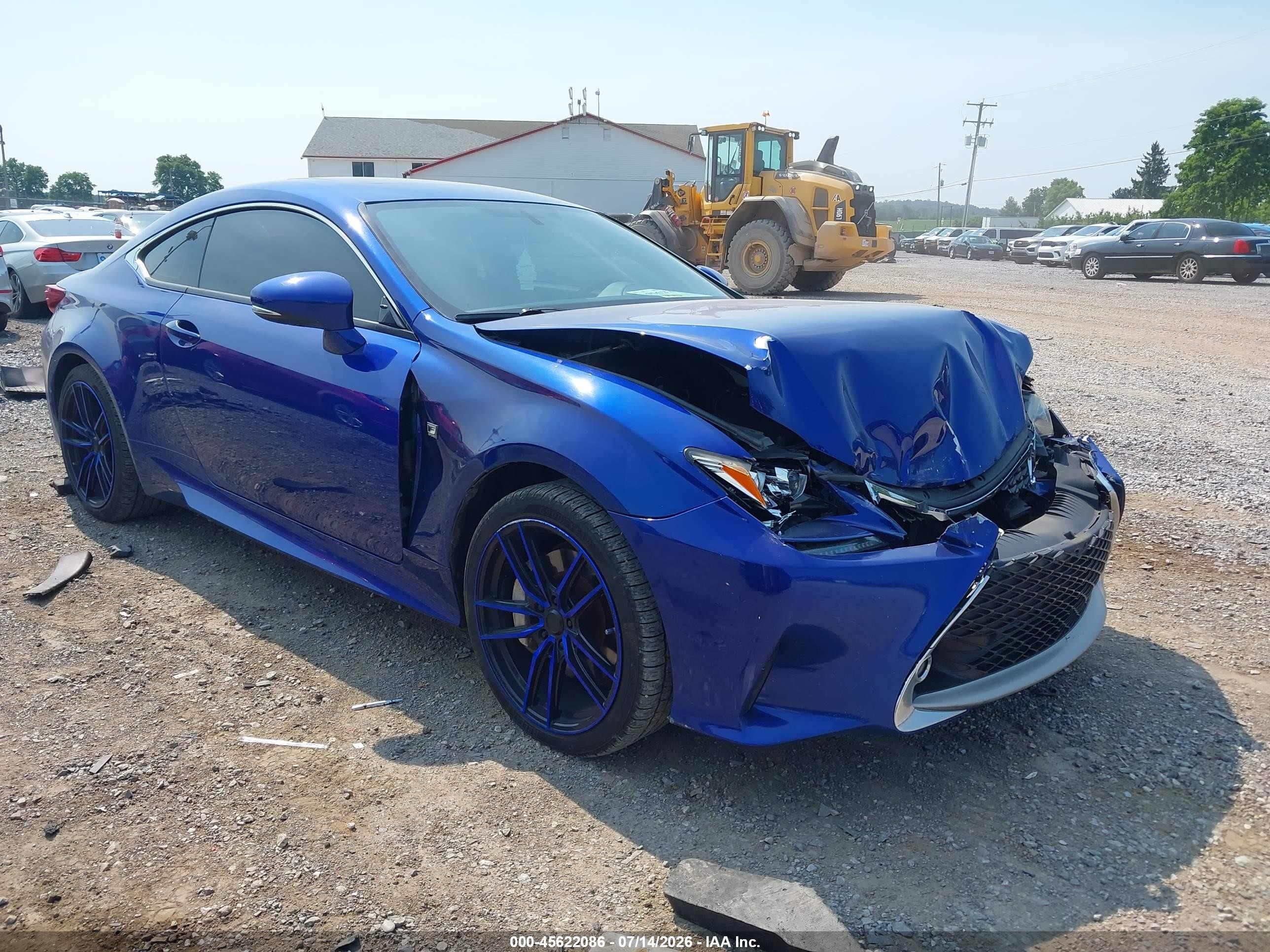 2016 Lexus RC 300 F Sport, VIN JTHSM5BCXG5001900 — Front end