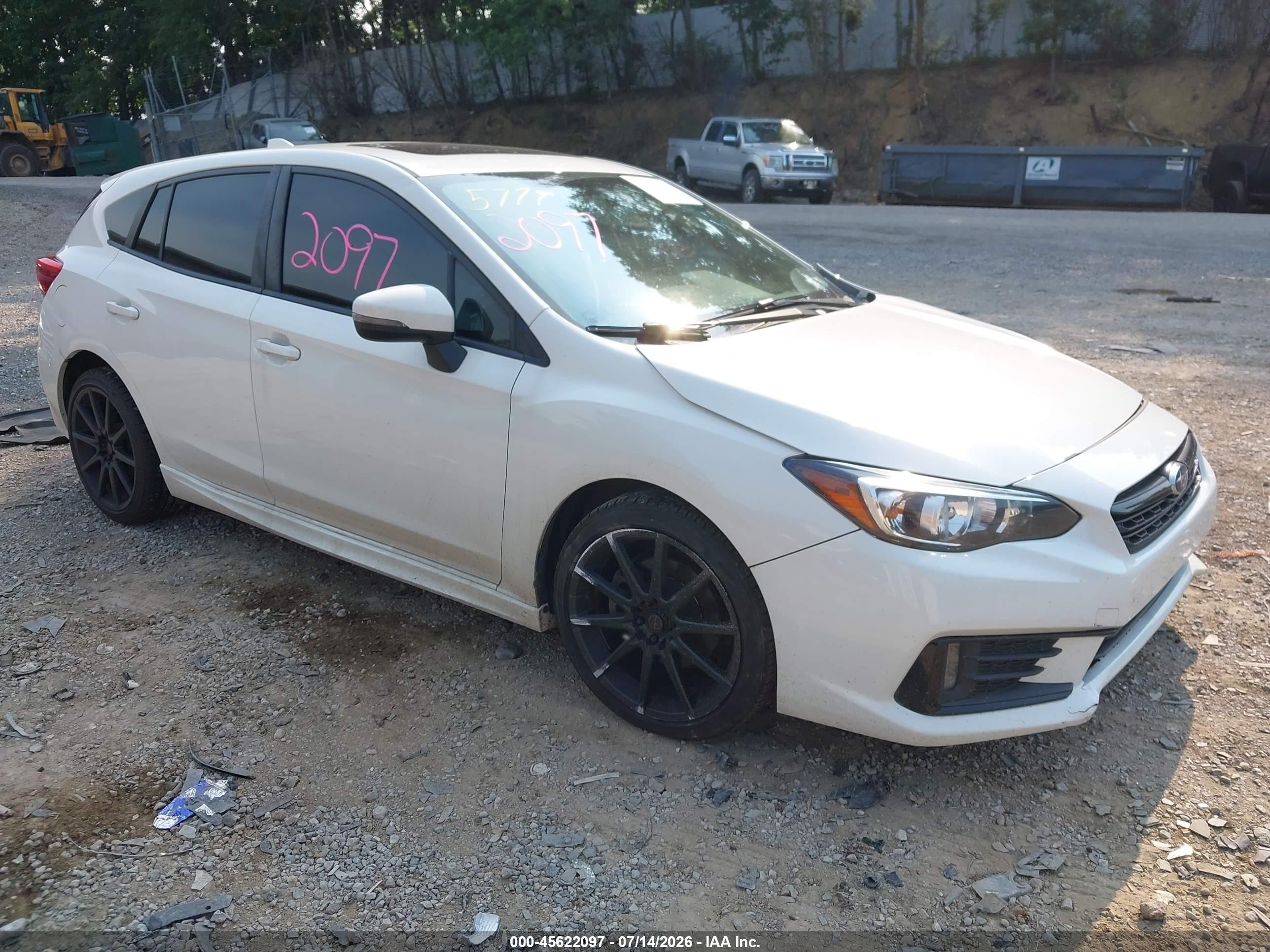 2020 Subaru Impreza Special Sports, VIN 4S3GTAM66L3715779 — Перед