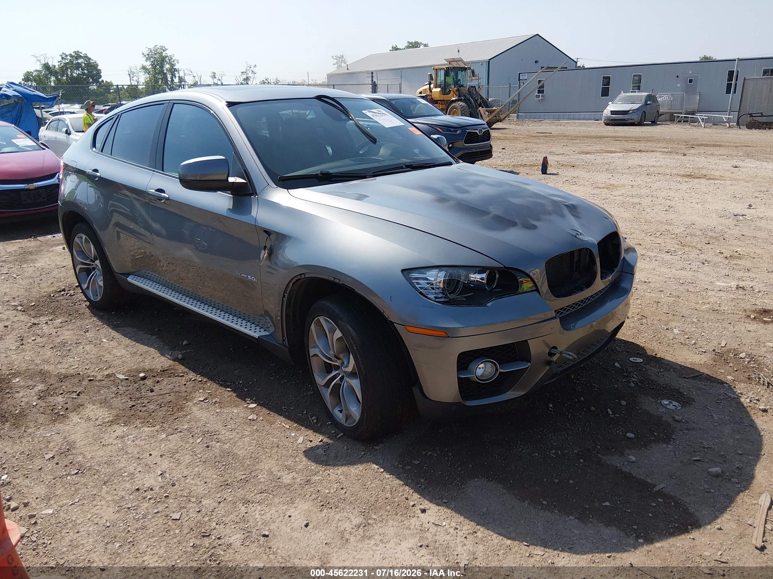 2012 BMW X6 50i, VIN 5UXFG8C5XCL590771 — Front end