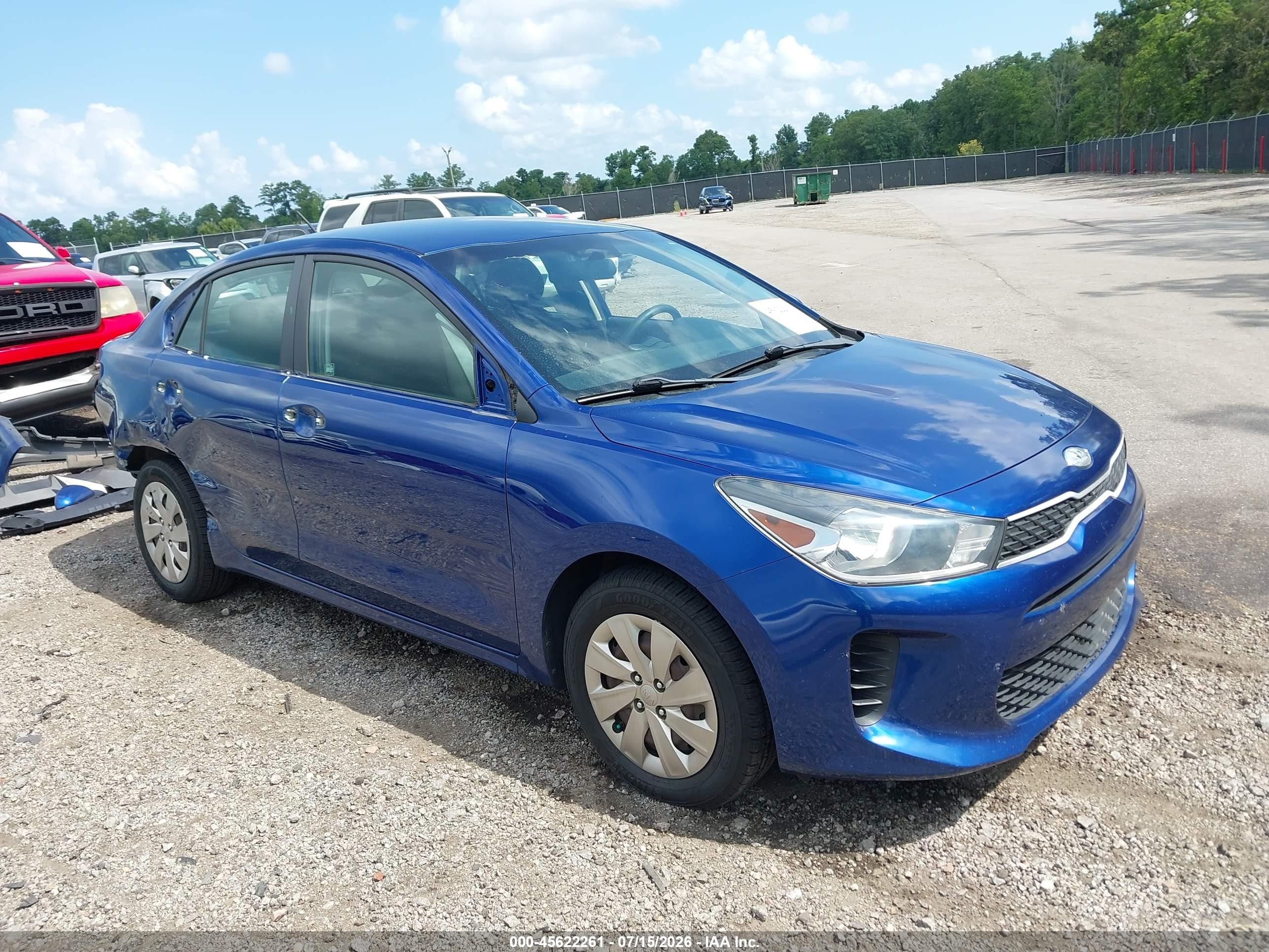 2018 Kia Rio LX, VIN 3KPA24AB7JE048125 — Side