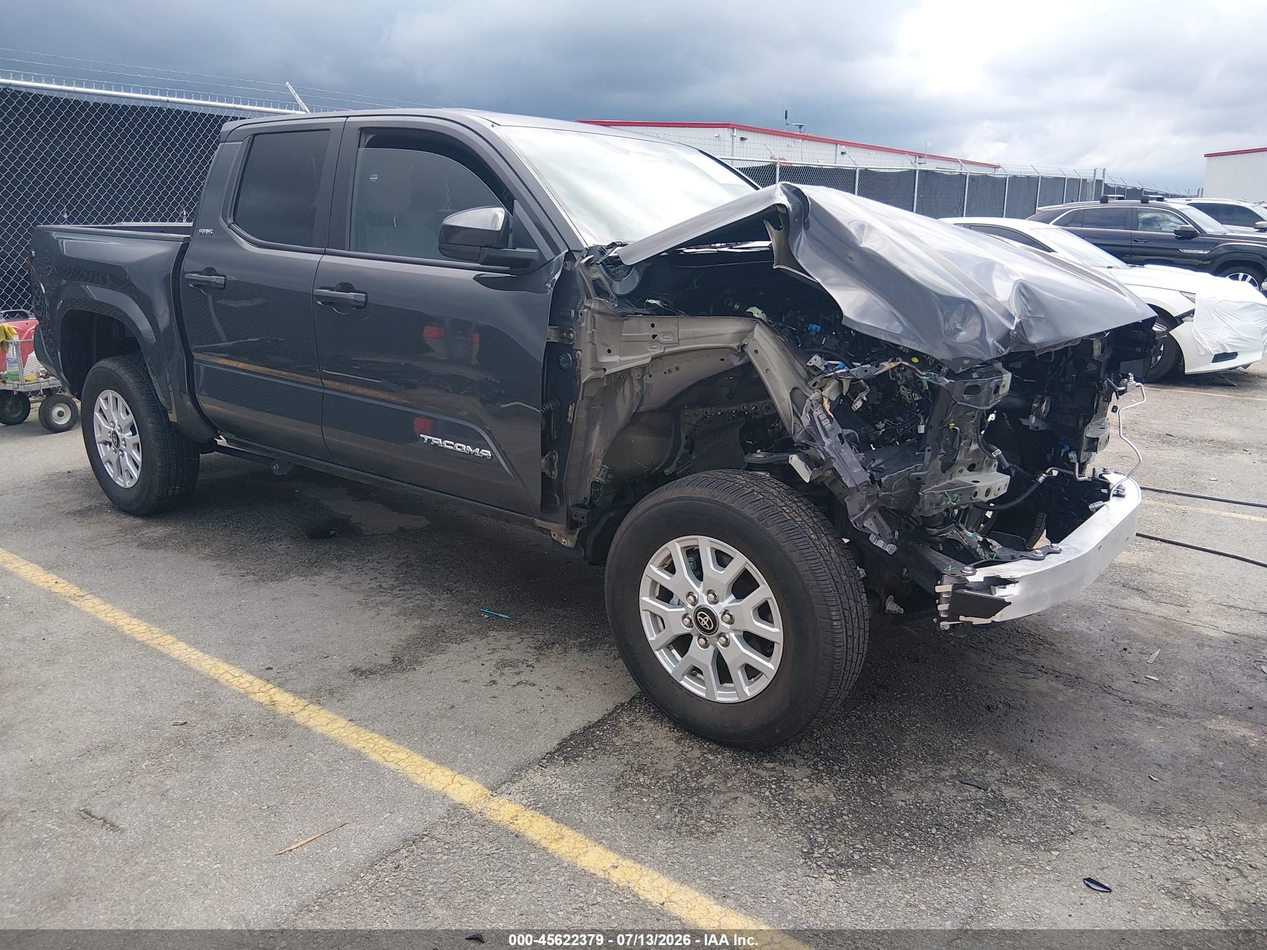 2025 Toyota Tacoma SR5, VIN 3TMKB5FN8SM025618 — Front end