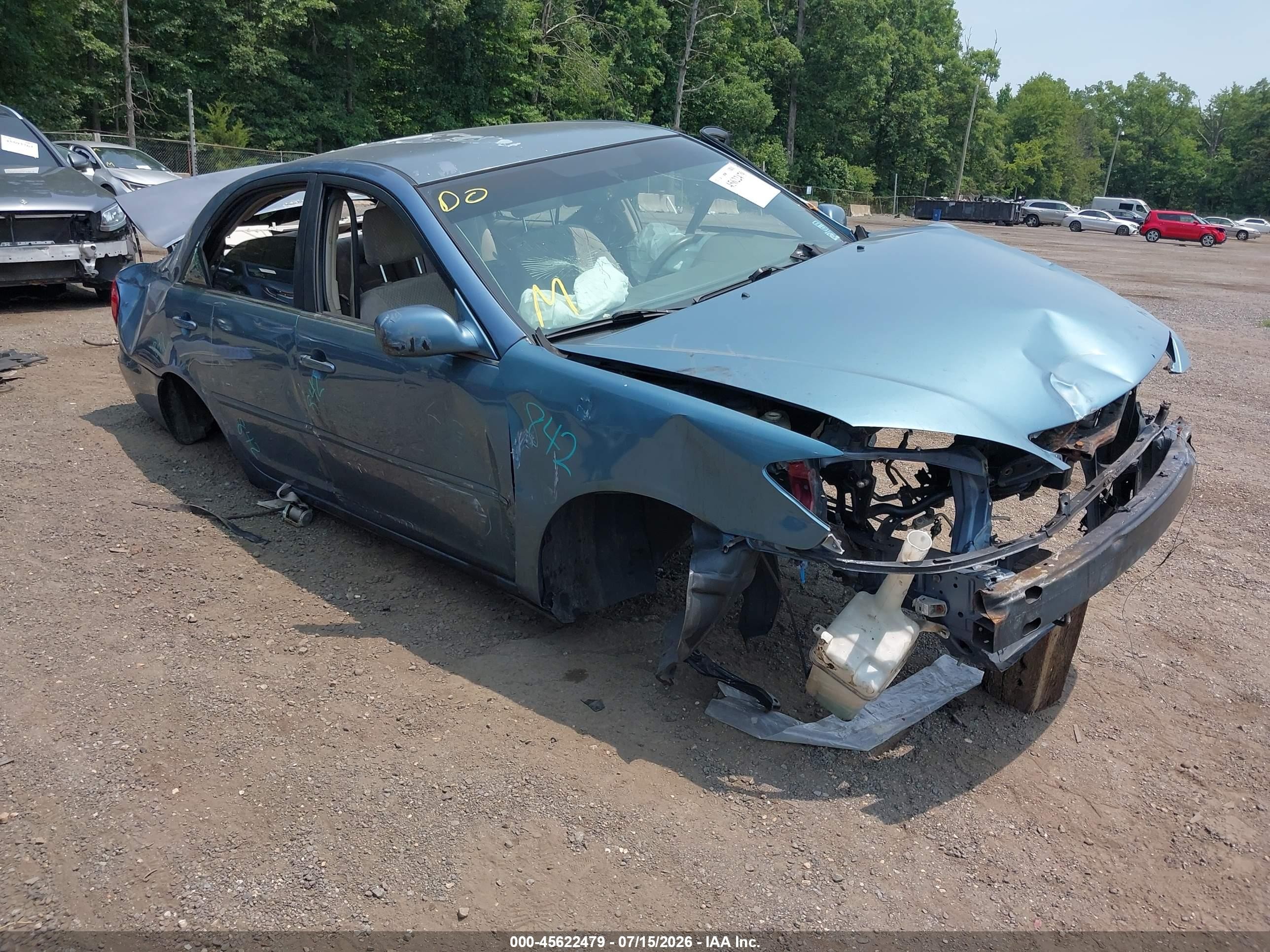 2003 Toyota Camry LE, VIN 4T1BE30K43U703722 — После угона