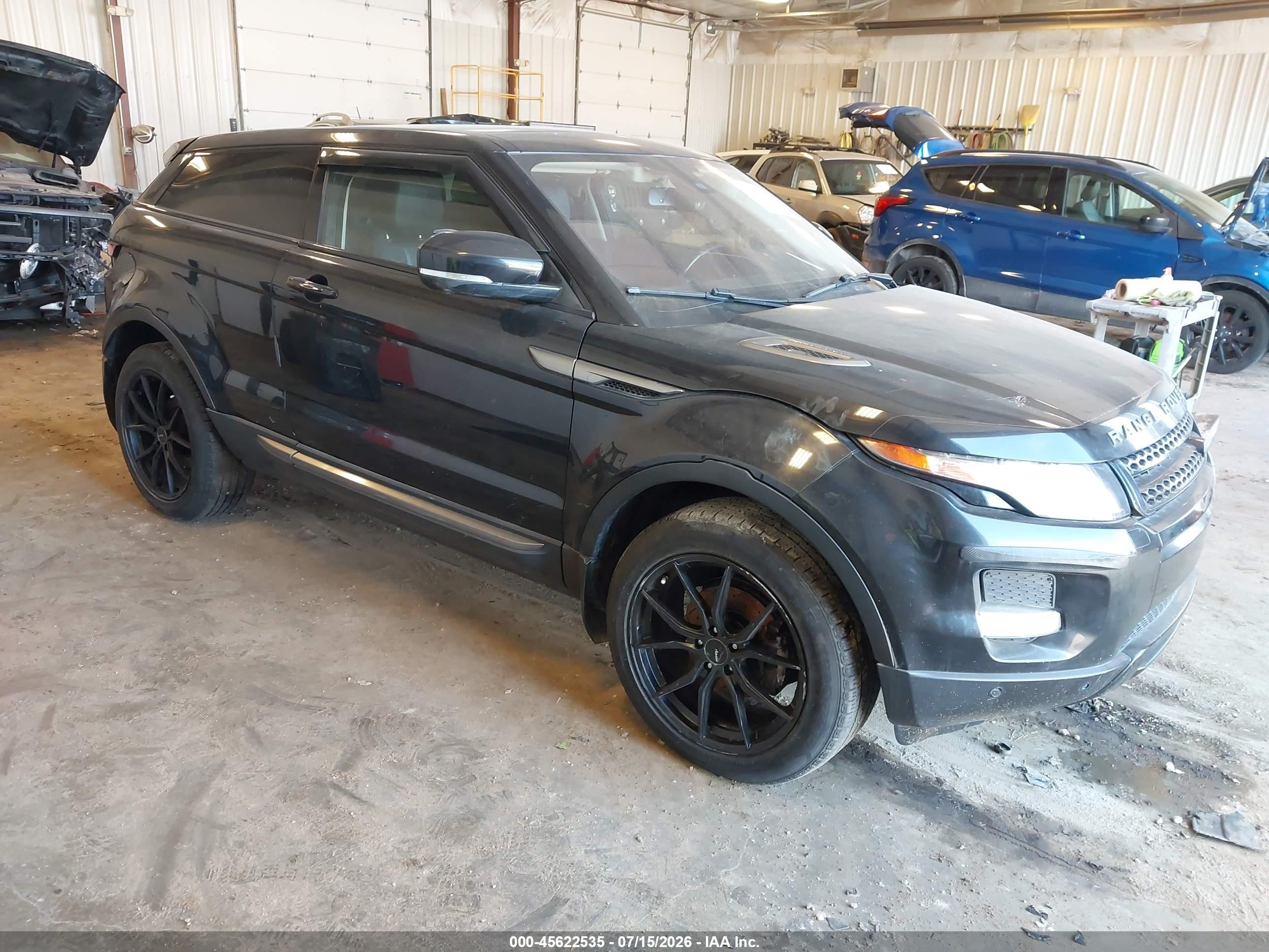2013 Land Rover Range Rover Evoque Pure Premium, VIN SALVR1BG7DH785662 — Undercarriage
