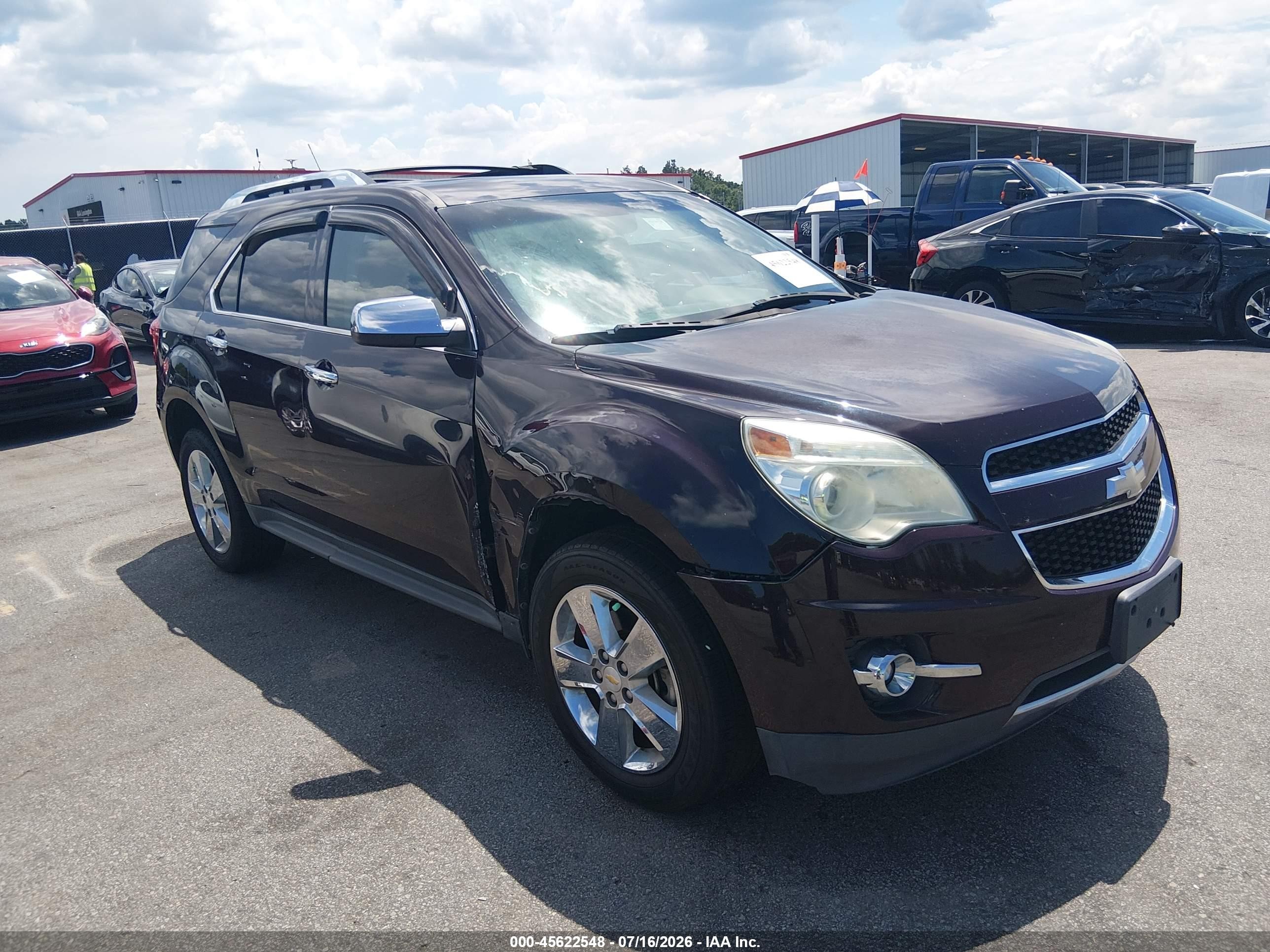 2011 Chevrolet Equinox LTZ, VIN 2CNALFEC6B6396149 — Side