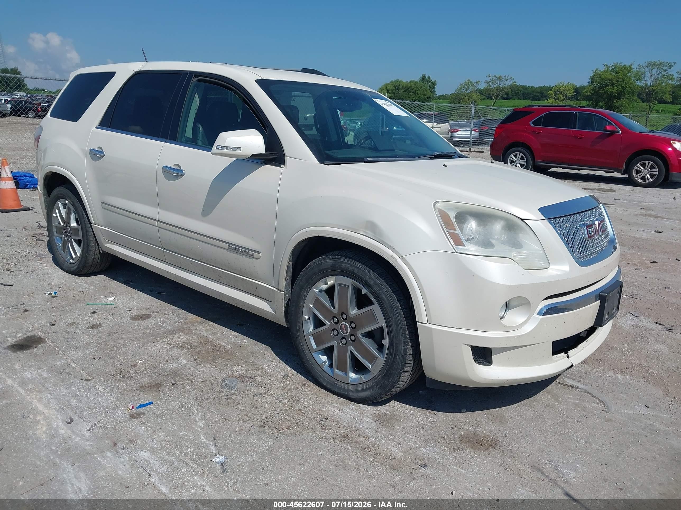 2011 GMC Acadia Denali, VIN 1GKKVTED6BJ279012 — Storm