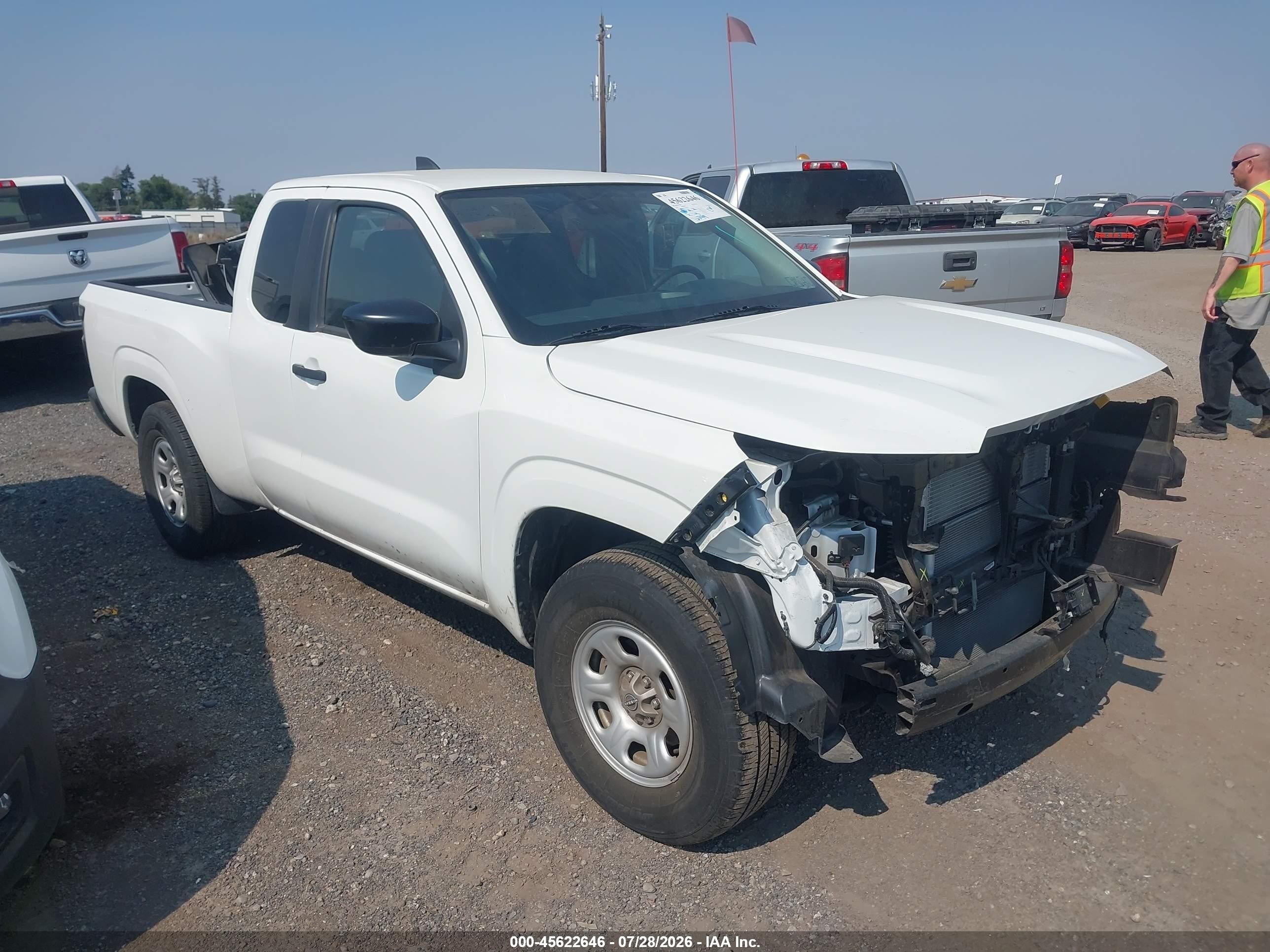 2024 Nissan Frontier S, VIN 1N6ED1CL6RN645478 — Front end