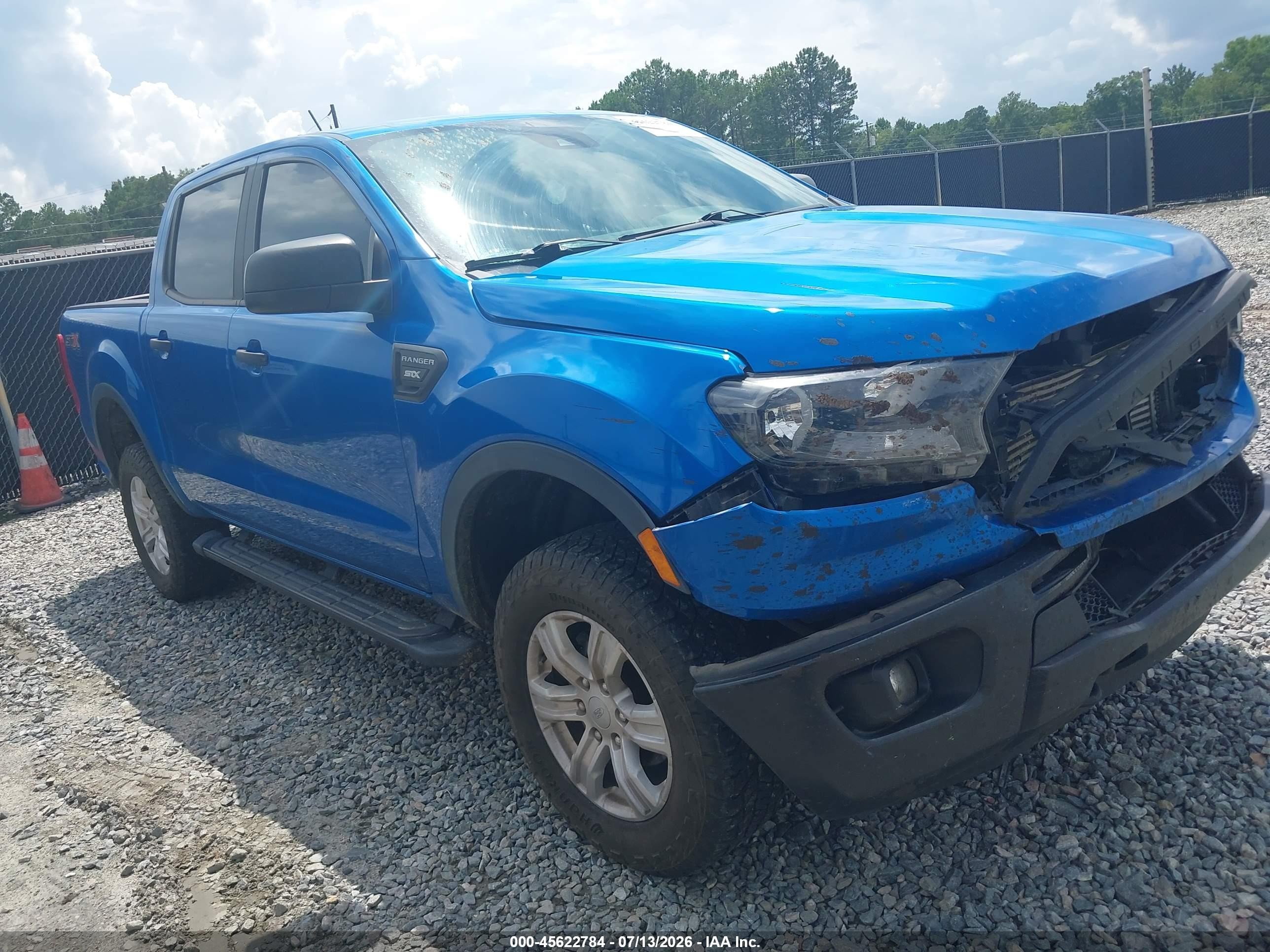 2021 Ford Ranger XLT, VIN 1FTER4FHXMLD40096 — Front end