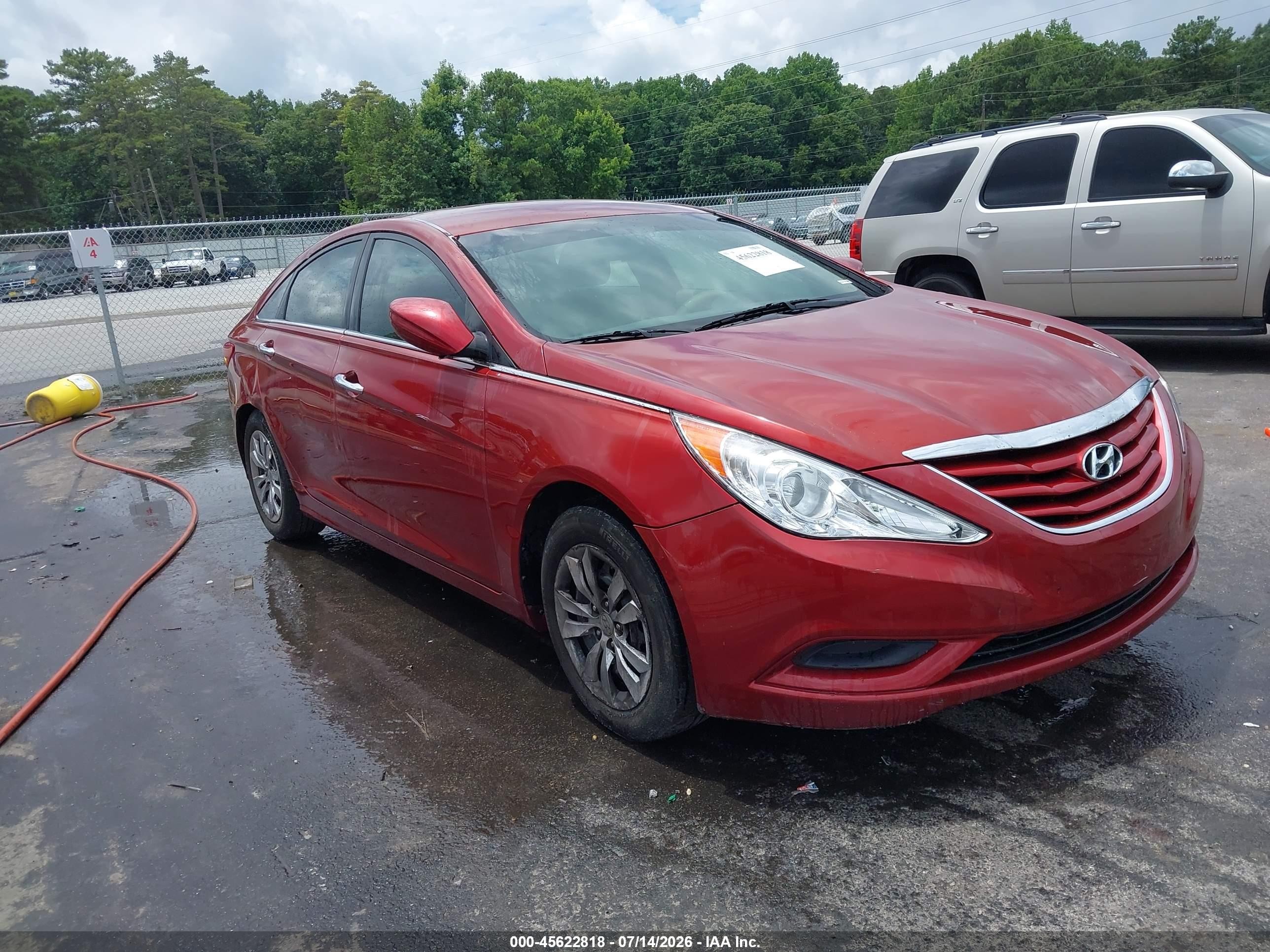 2012 Hyundai Sonata GLS, VIN 5NPEB4AC4CH332725 — Normal wear