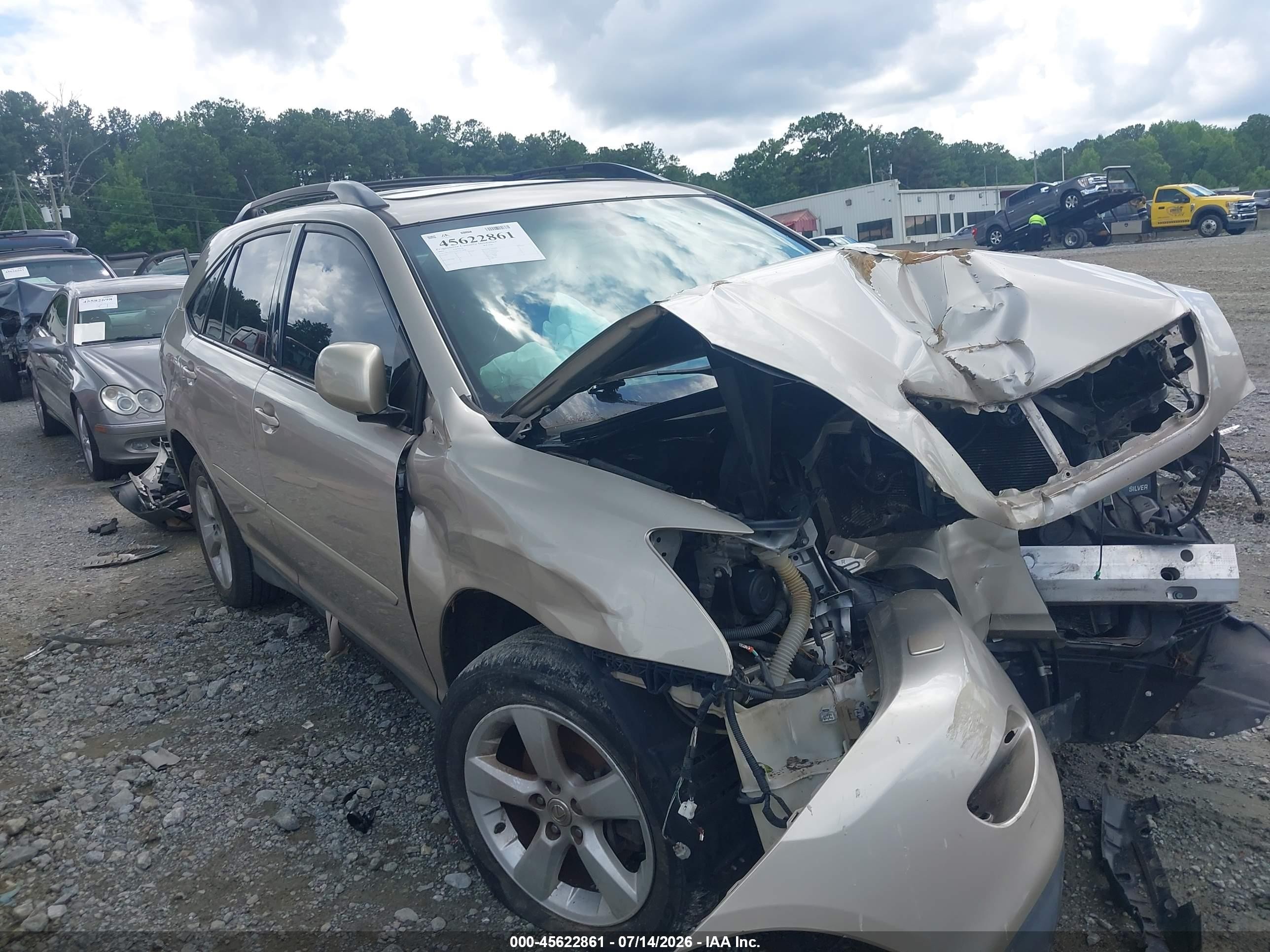 2005 Lexus RX 330, VIN 2T2GA31U65C035844 — Перед
