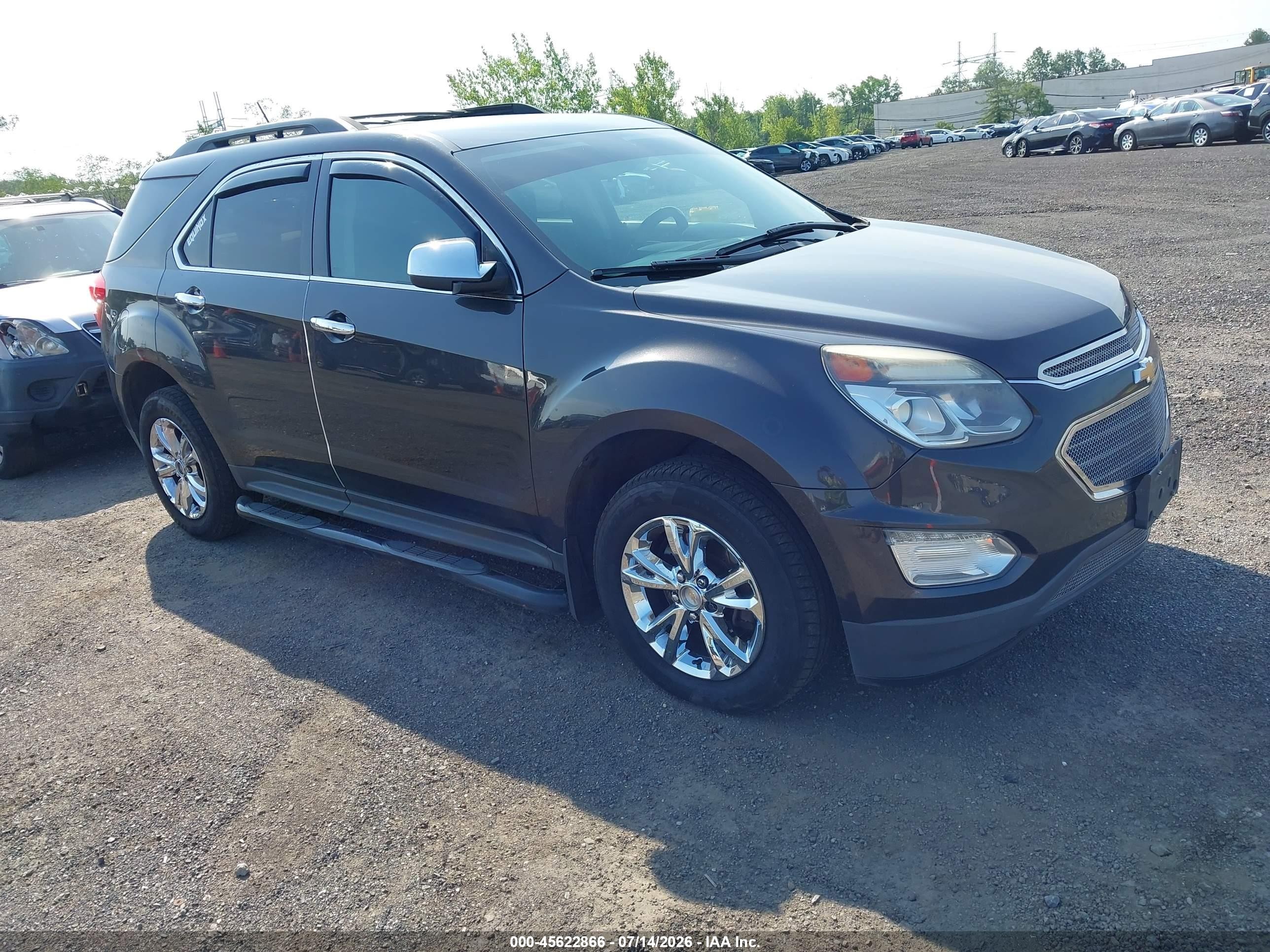 2016 Chevrolet Equinox LT, VIN 2GNALCEKXG6206880 — Normal wear