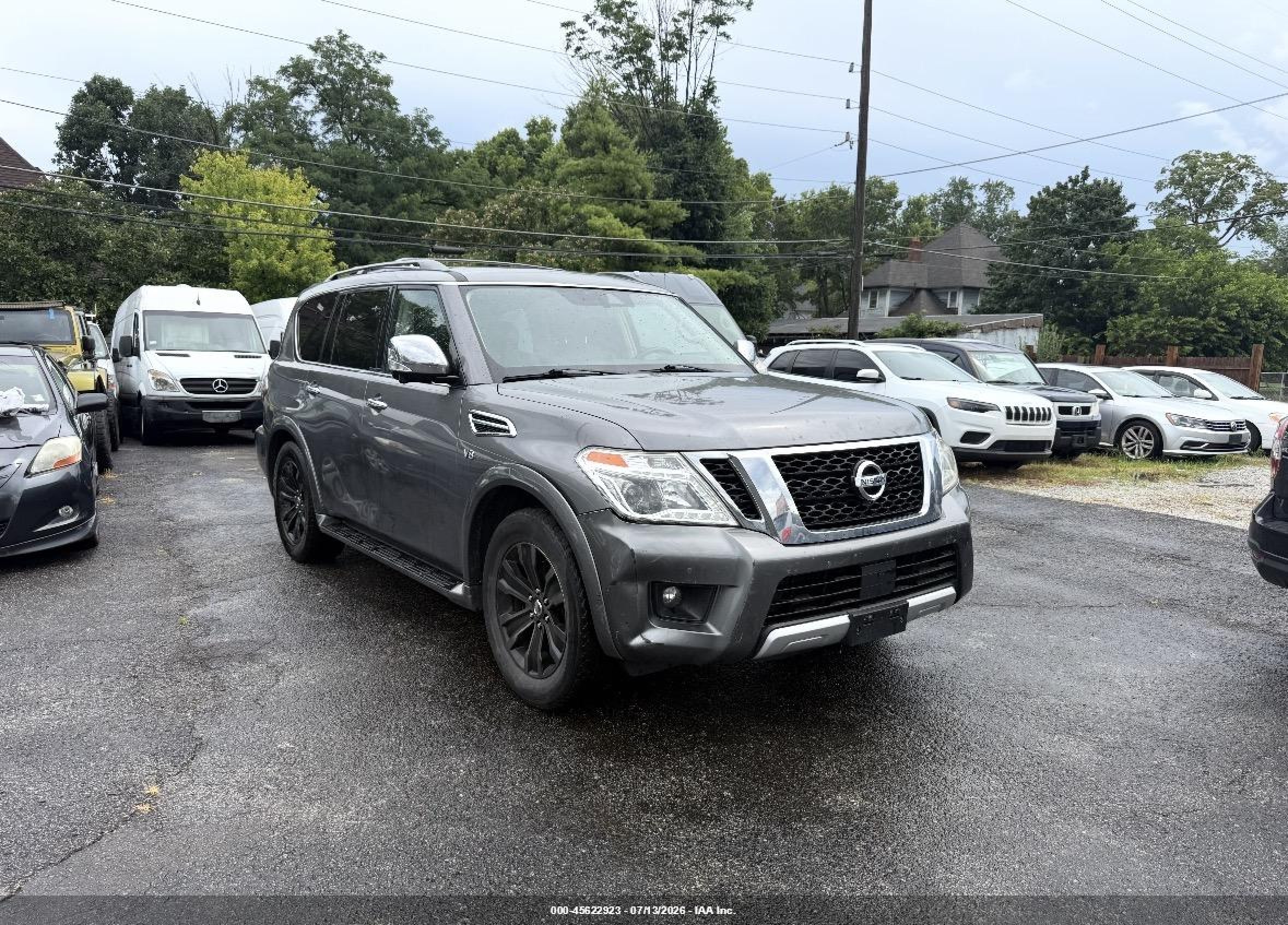 2018 Nissan Armada Platinum, VIN JN8AY2NE2JX700158 — Normal wear