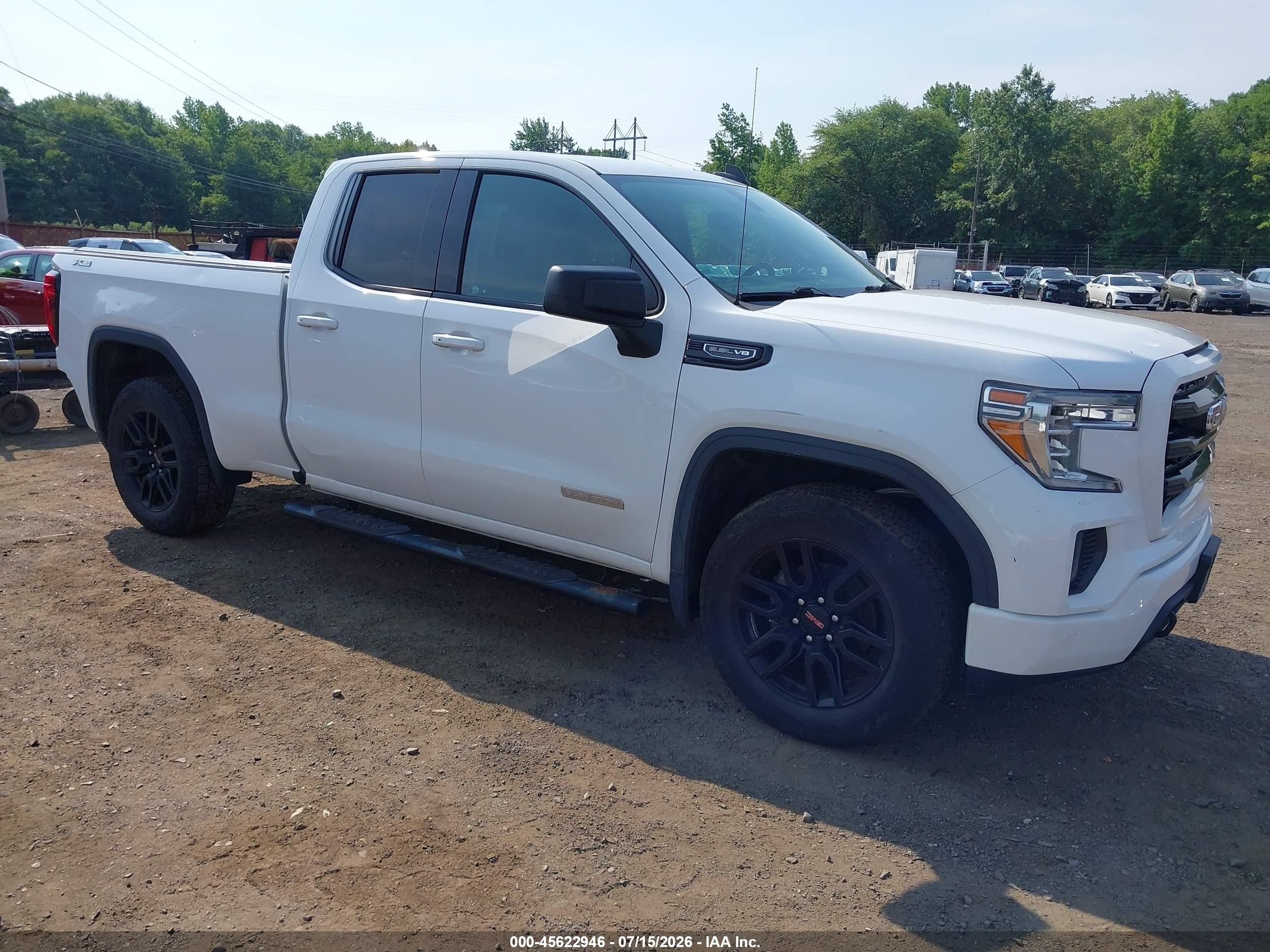 2019 GMC Sierra 1500 Elevation, VIN 1GTR9CED3KZ419503 — Burn