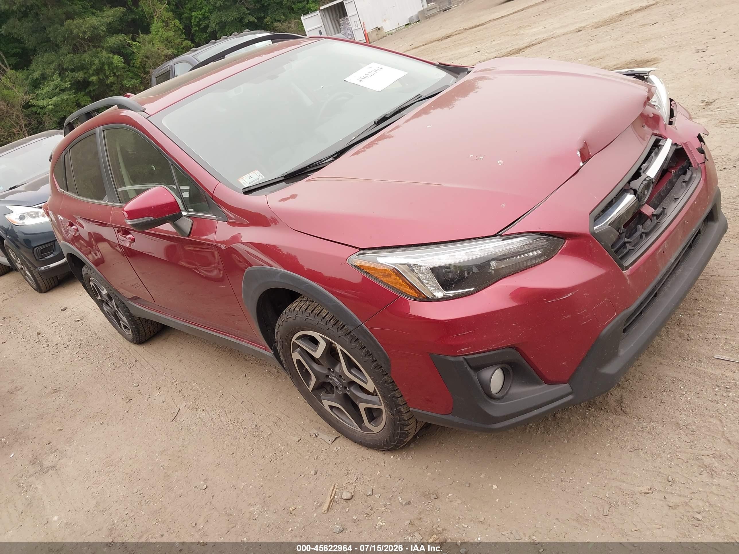 2019 Subaru Crosstrek Limited, VIN JF2GTANC0K8266686 — Front end