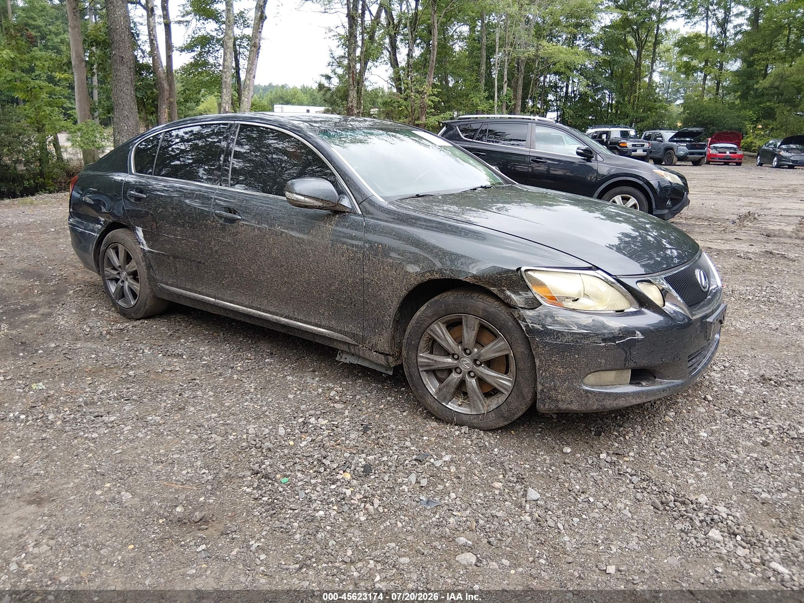 2008 Lexus GS 350, VIN JTHCE96S080015538 — Rear end