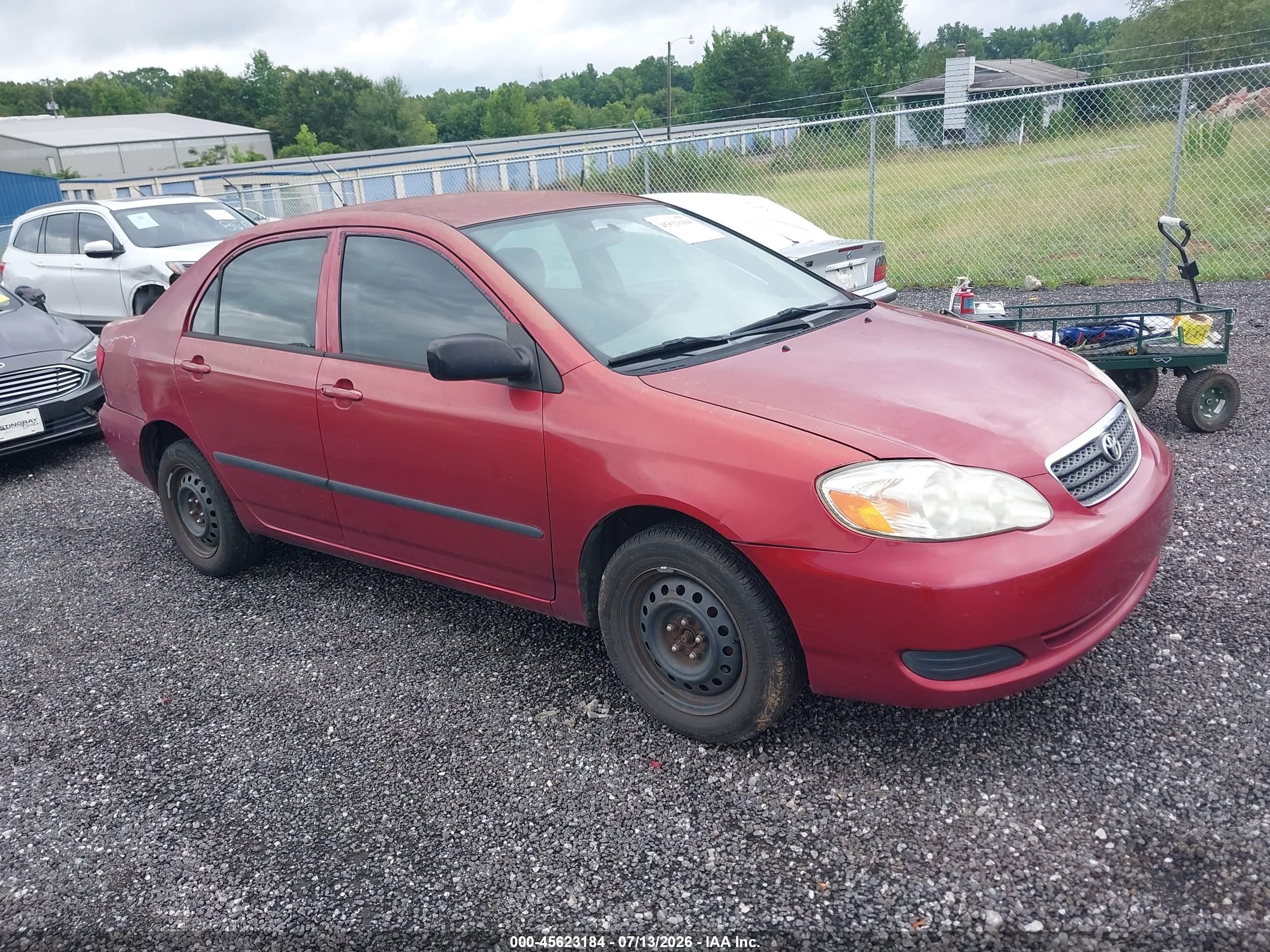 2006 Toyota Corolla CE, VIN 1NXBR32E96Z721505 — Normal wear