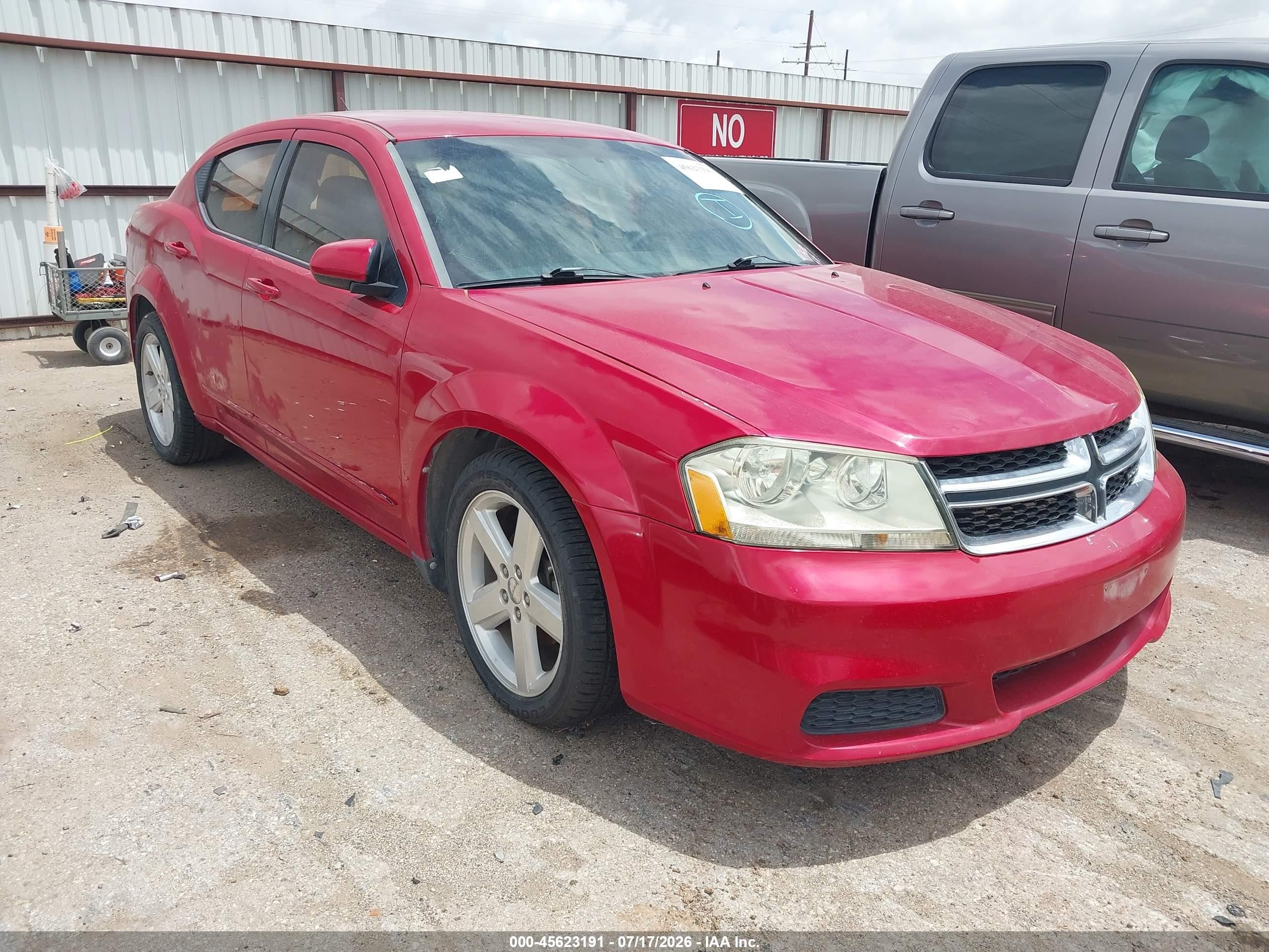 2011 Dodge Avenger Mainstreet, VIN 1B3BD1FB2BN557172 — Hail