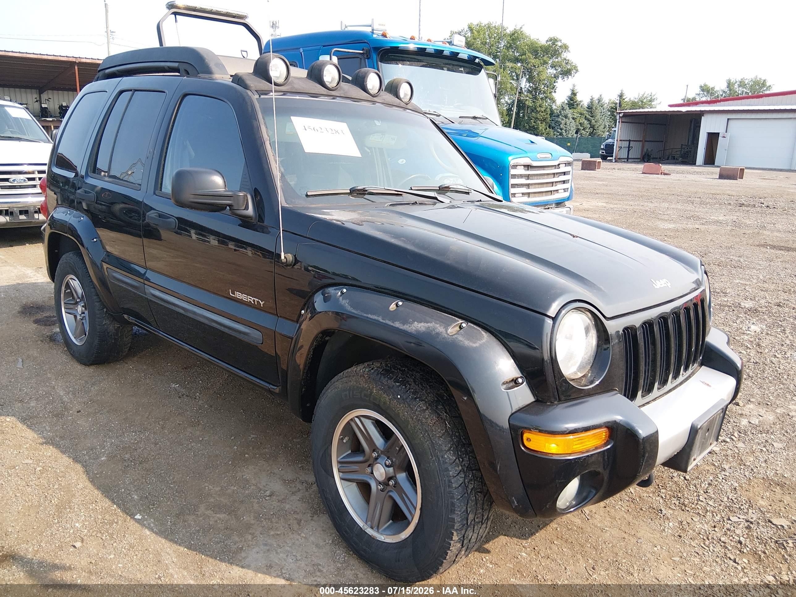 2004 Jeep Liberty Renegade, VIN 1J4GL38K54W105580 — Фото с аукциона 1 of 5
