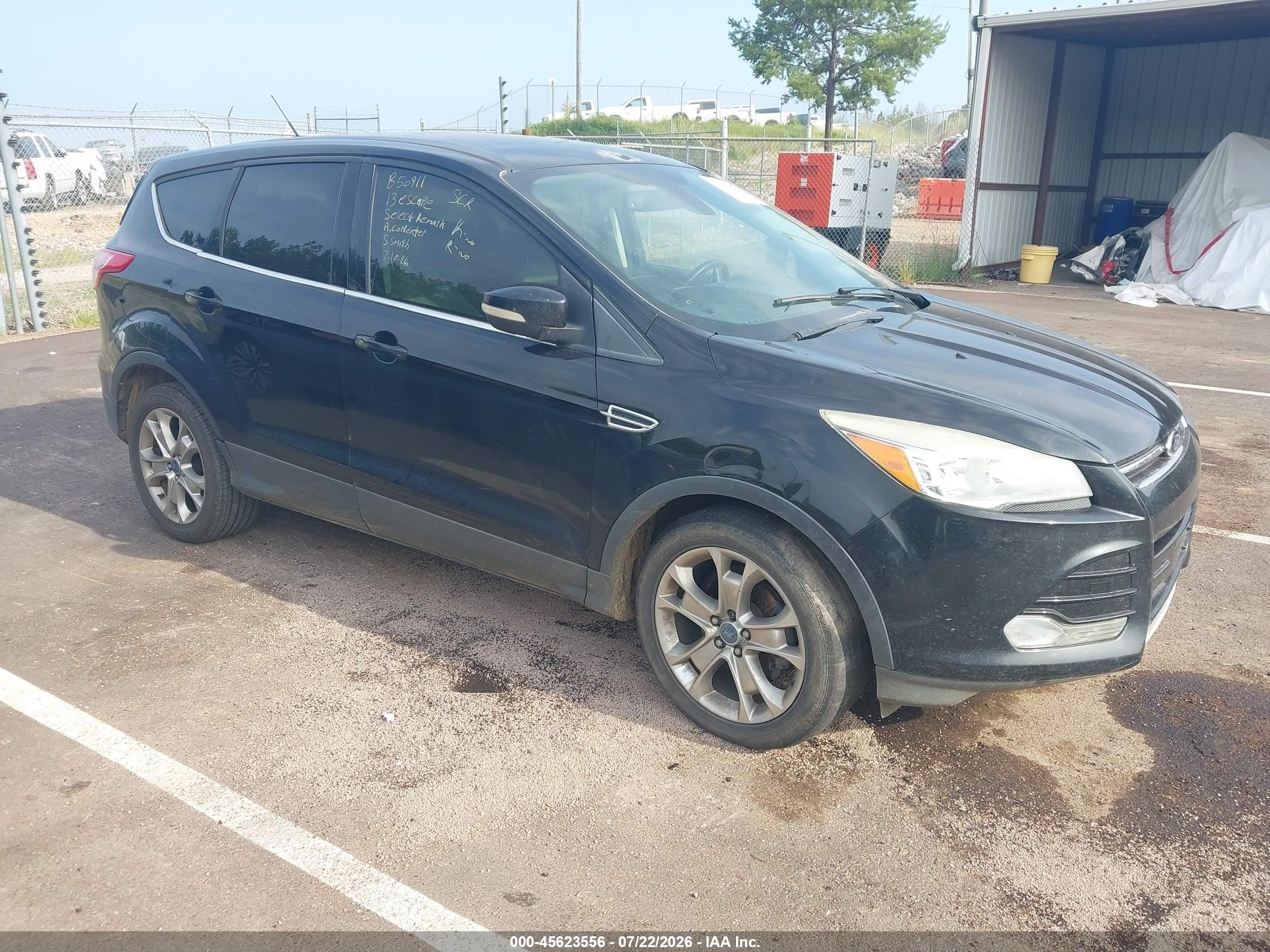 2013 Ford Escape SEL, VIN 1FMCU0HX3DUB50911 — Repossession