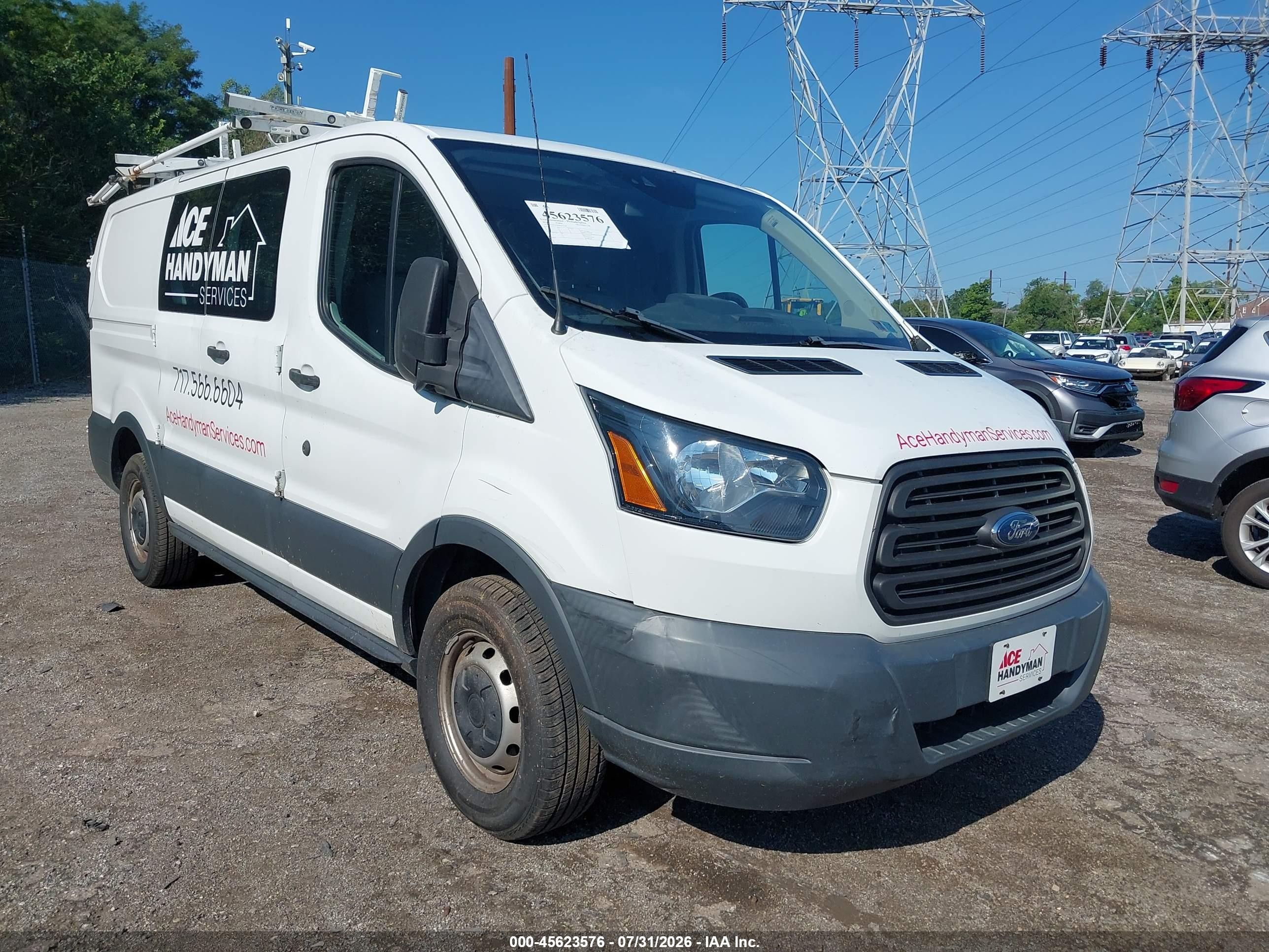 2018 Ford Transit, VIN 1FTYE1ZM9JKA72238 — Не указано