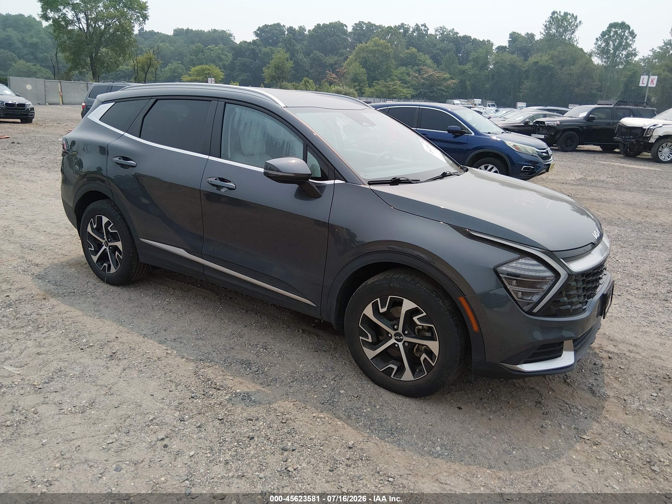 2024 Kia Sportage EX, VIN KNDPVCDF9R7217860 — Water / flood