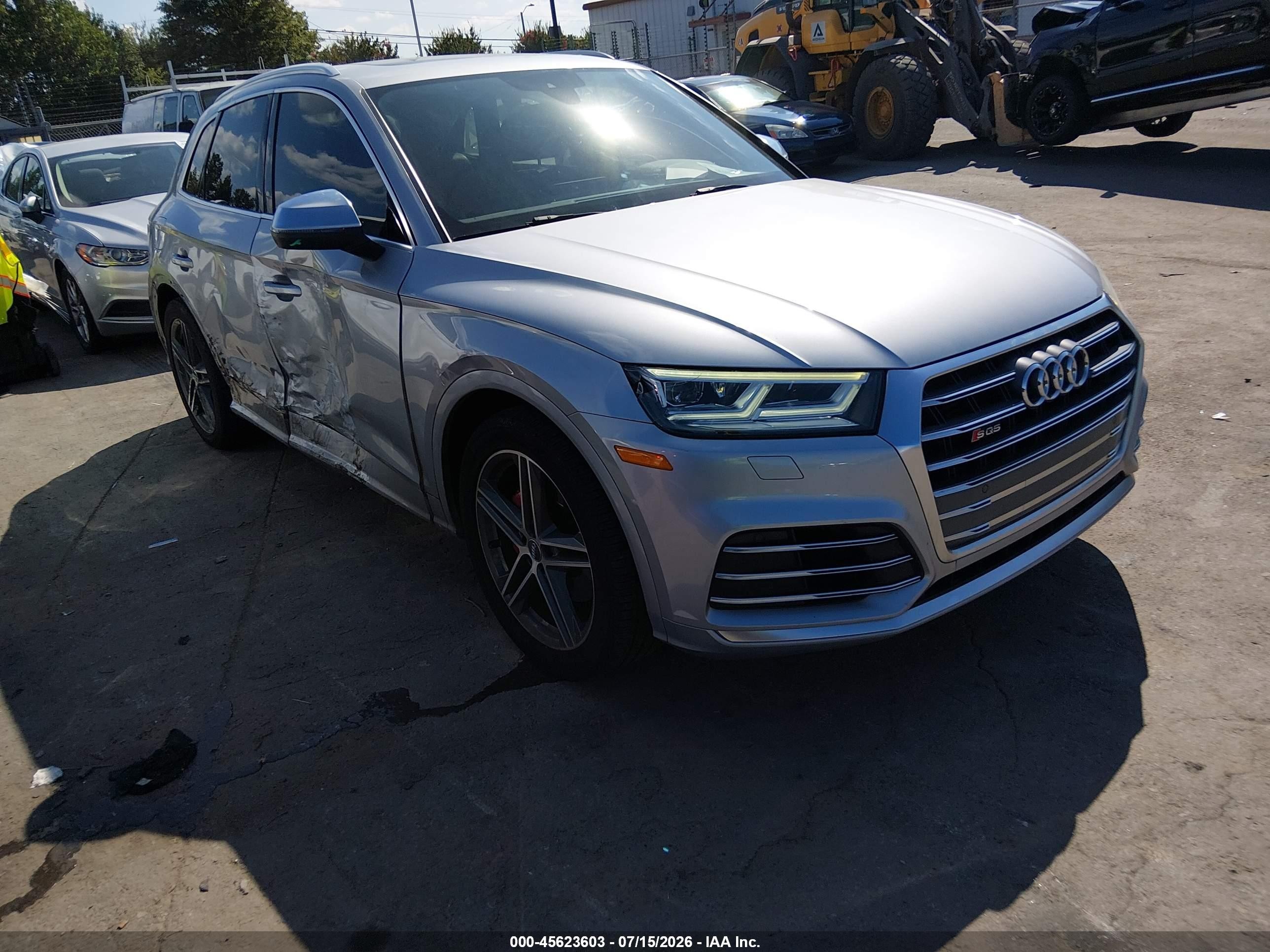 2019 Audi SQ5 Premium Plus, VIN WA1B4AFY5K2001212 — Side