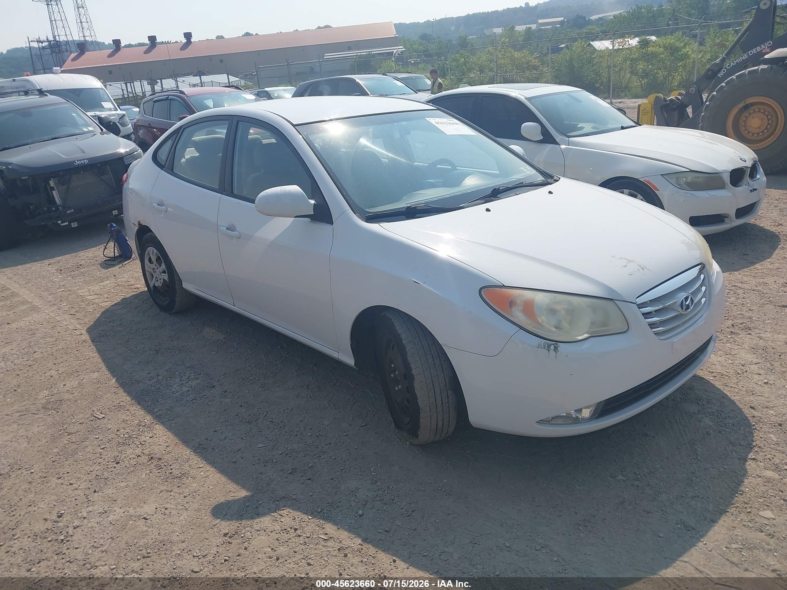 2010 Hyundai Elantra GLS, VIN KMHDU4AD2AU855674 — Side