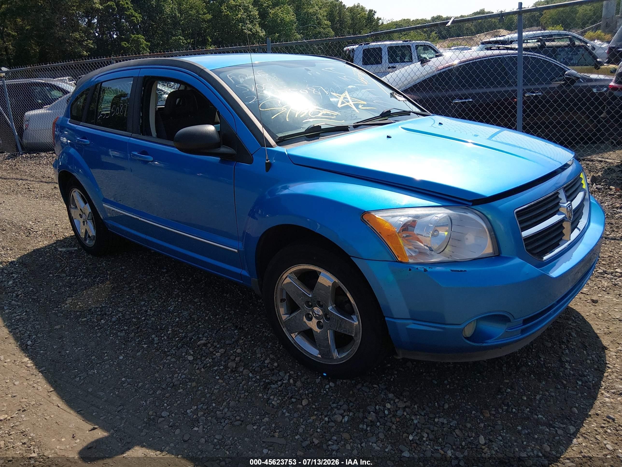 2008 Dodge Caliber R/T, VIN 1B3HE78K58D510403 — Front end