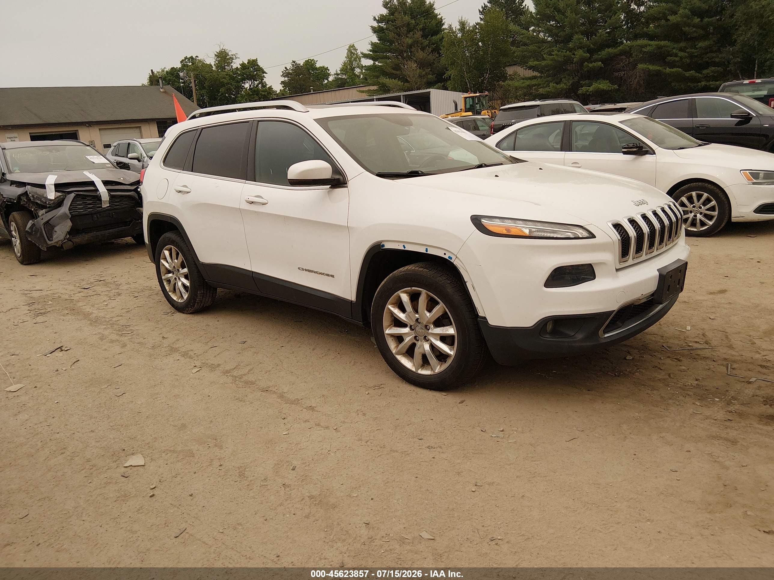 2014 Jeep Cherokee Limited, VIN 1C4PJMDSXEW236495 — Обычный износ