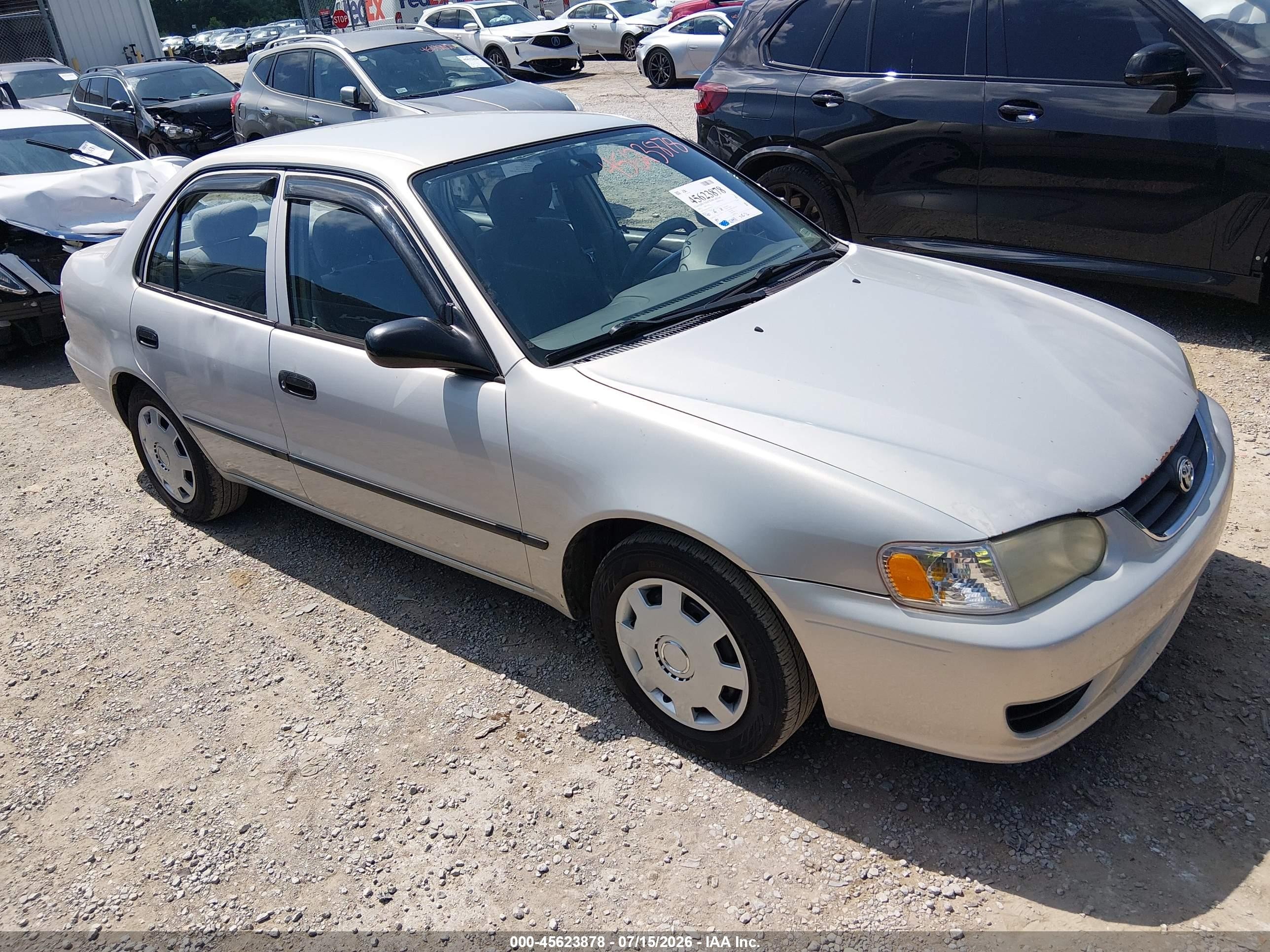 2002 Toyota Corolla CE, VIN 2T1BR12E82C525278 — Normal wear