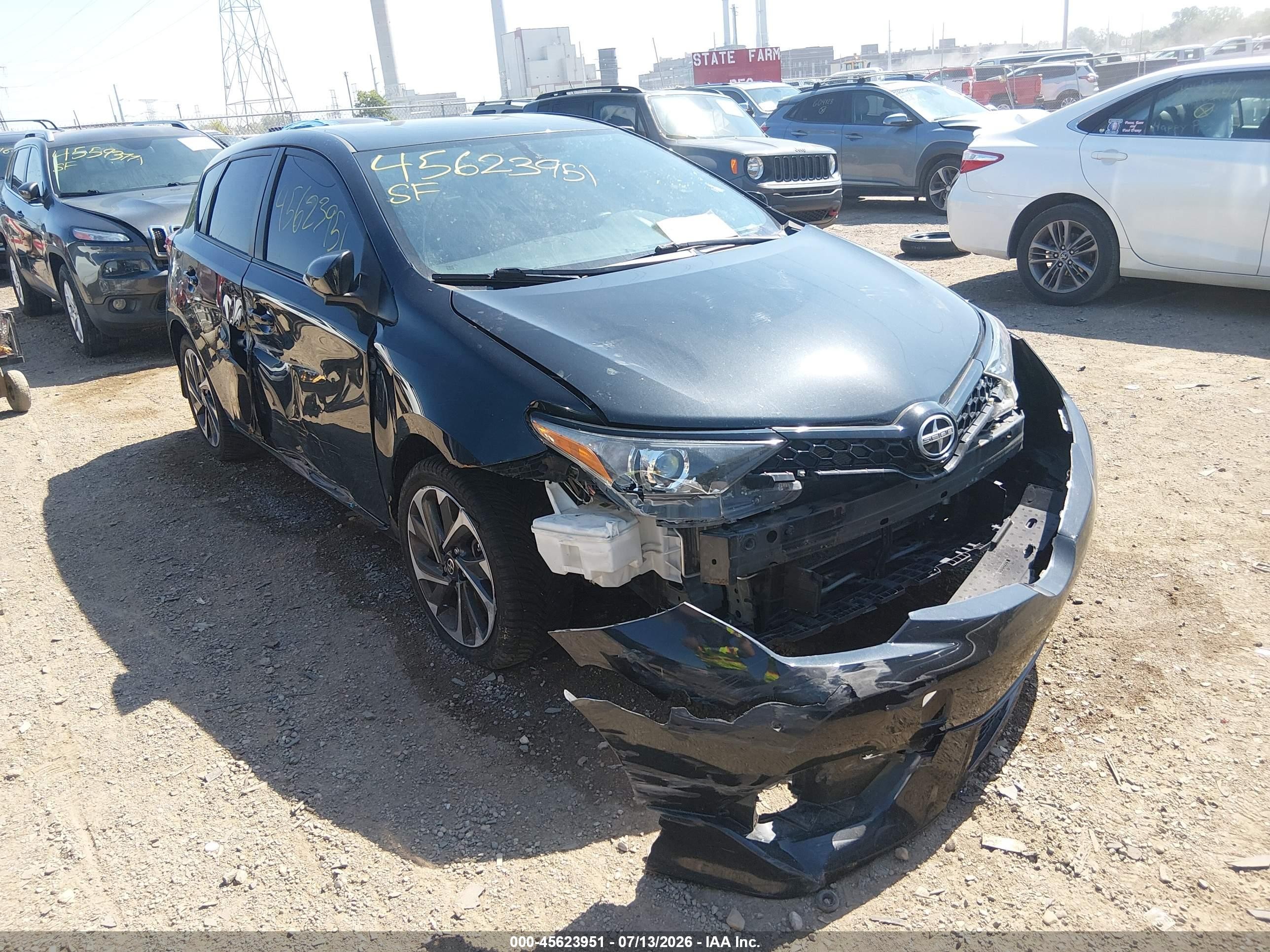 2016 Scion iM, VIN JTNKARJE2GJ511665 — Front end