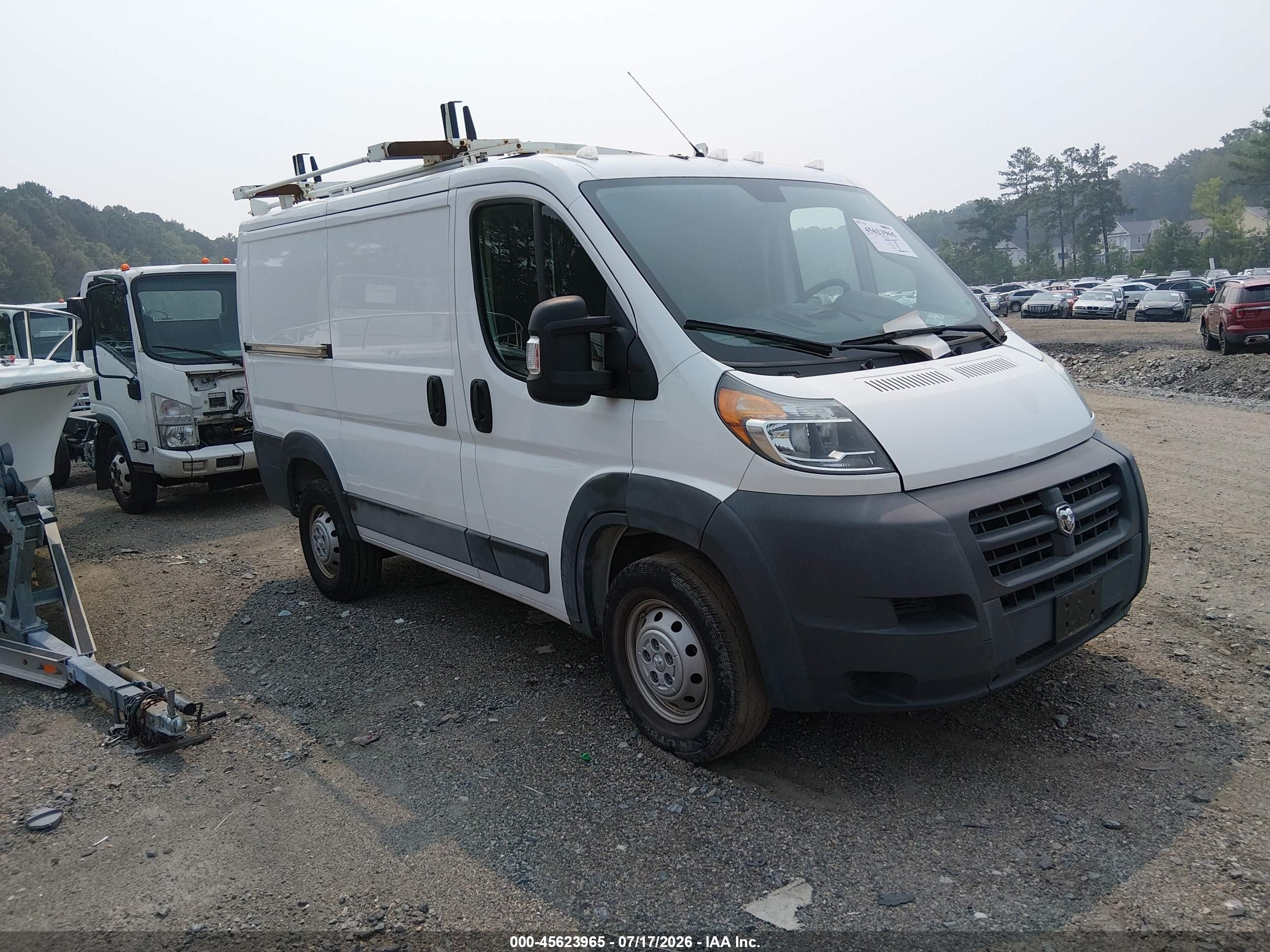 2017 Ram ProMaster Cargo, VIN 3C6TRVNG6HE543773 — Mechanical