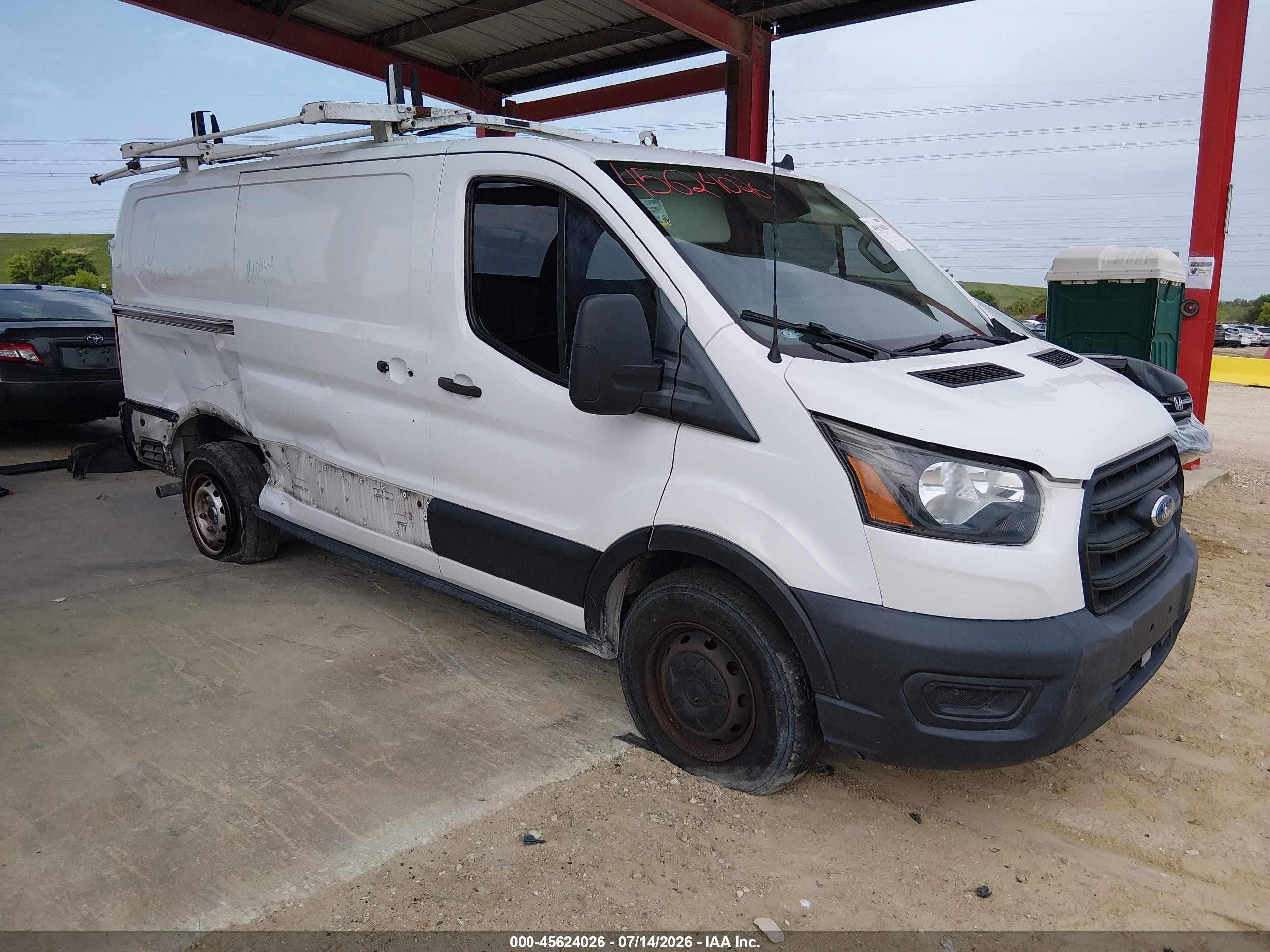 2020 Ford Transit Cargo, VIN 1FTBR1Y83LKA58787 — Side