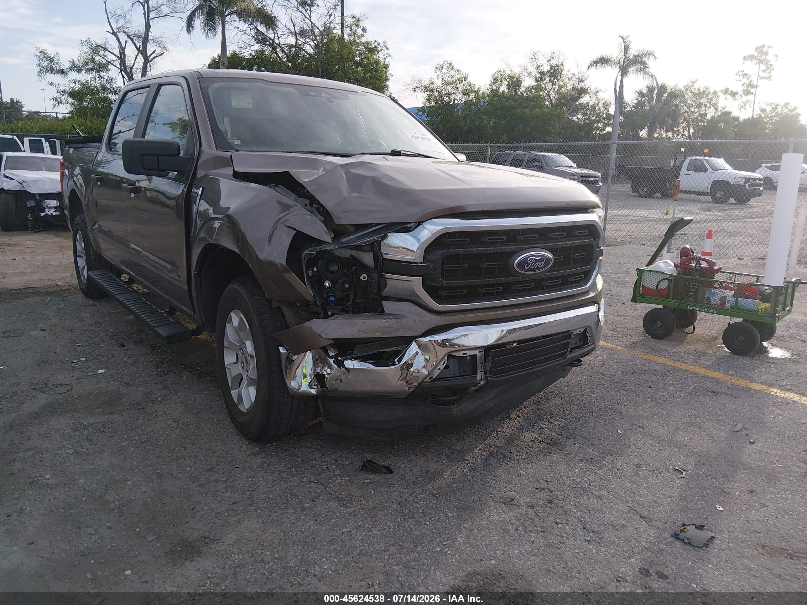 2023 Ford F-150 XL, VIN 1FTFW1E51PFC34285 — Front end