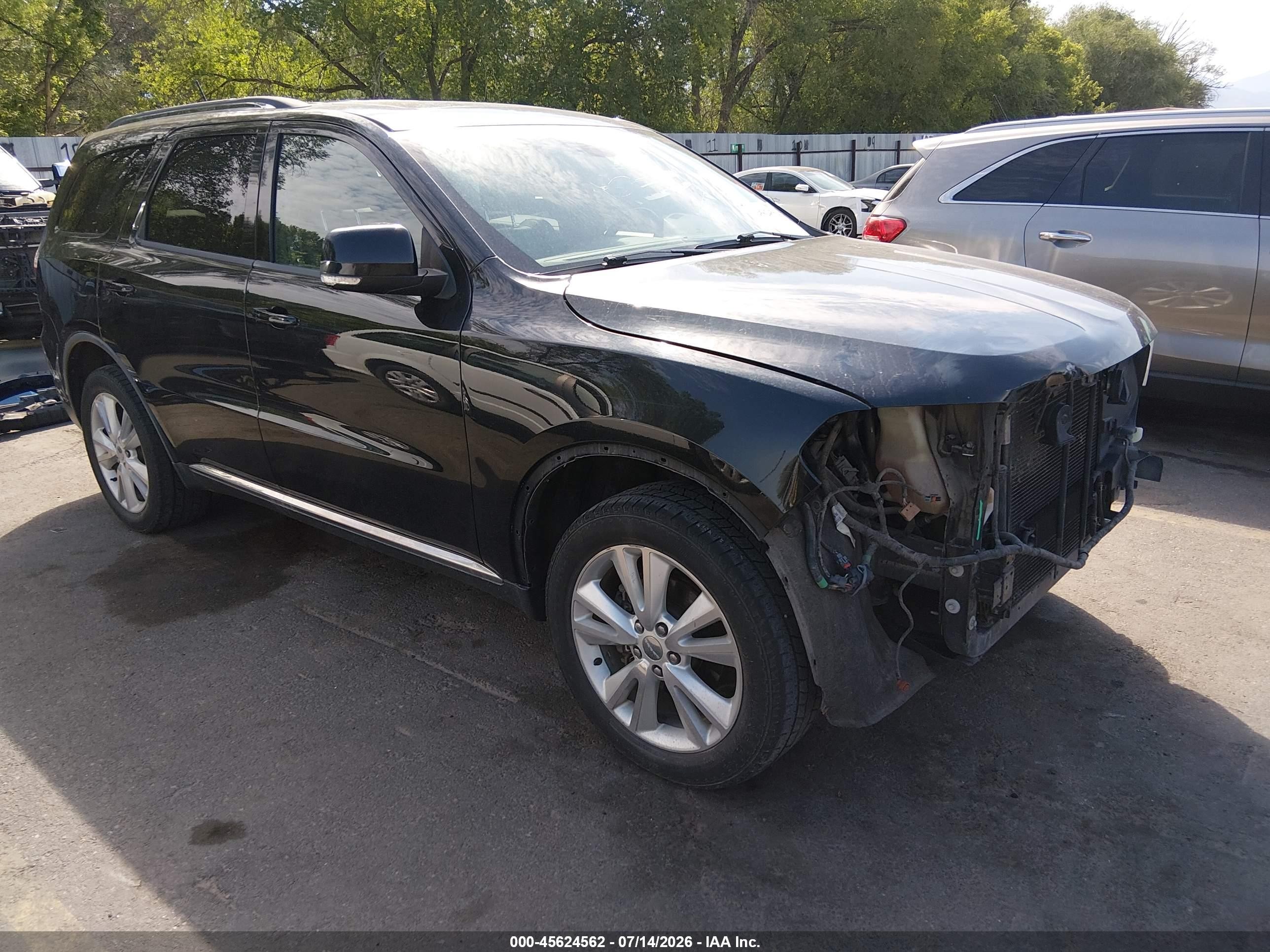 2012 Dodge Durango Crew, VIN 1C4RDJDG6CC169127 — Перед
