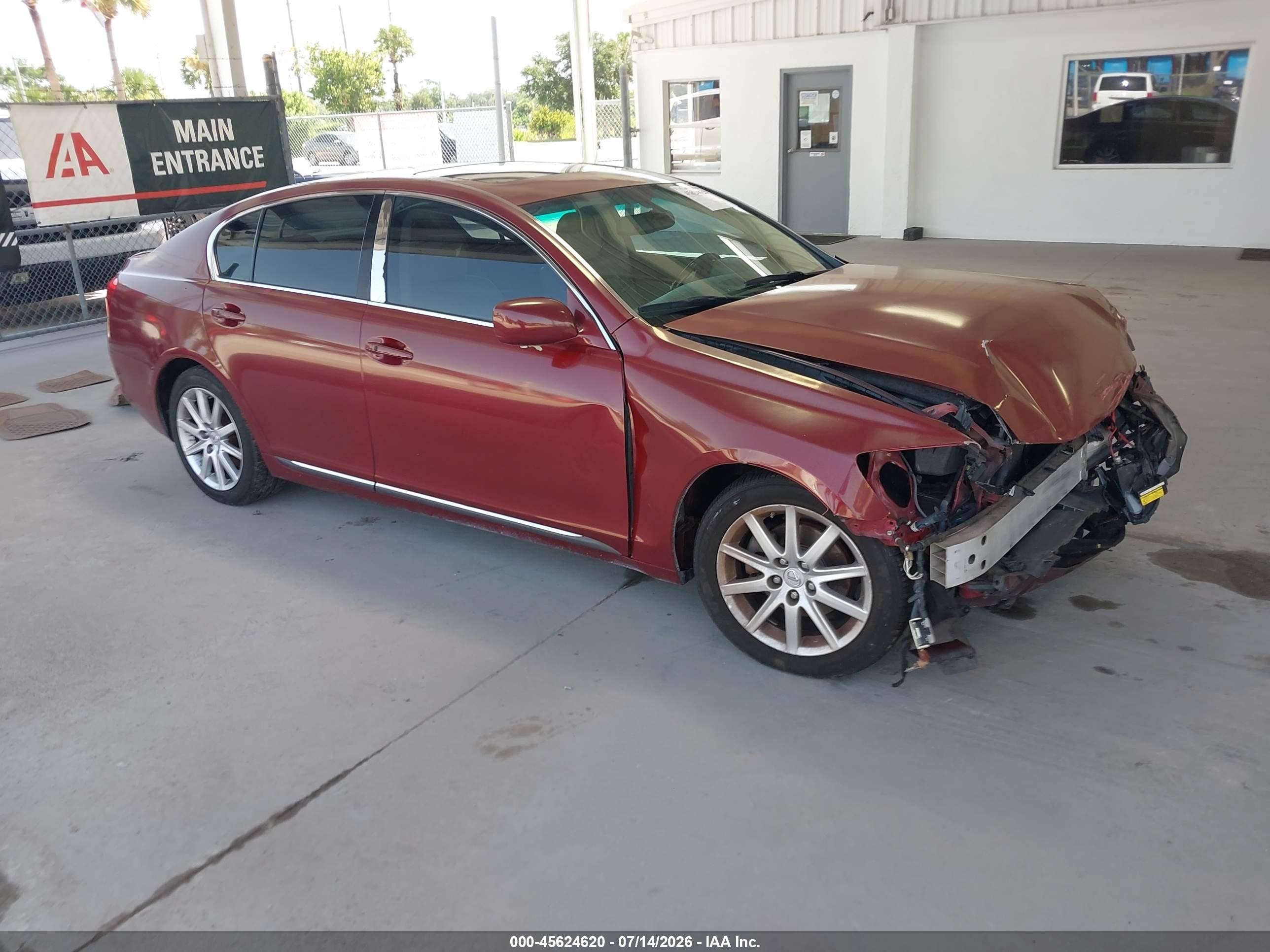 2006 Lexus GS 300, VIN JTHBH96S665043864 — Front end