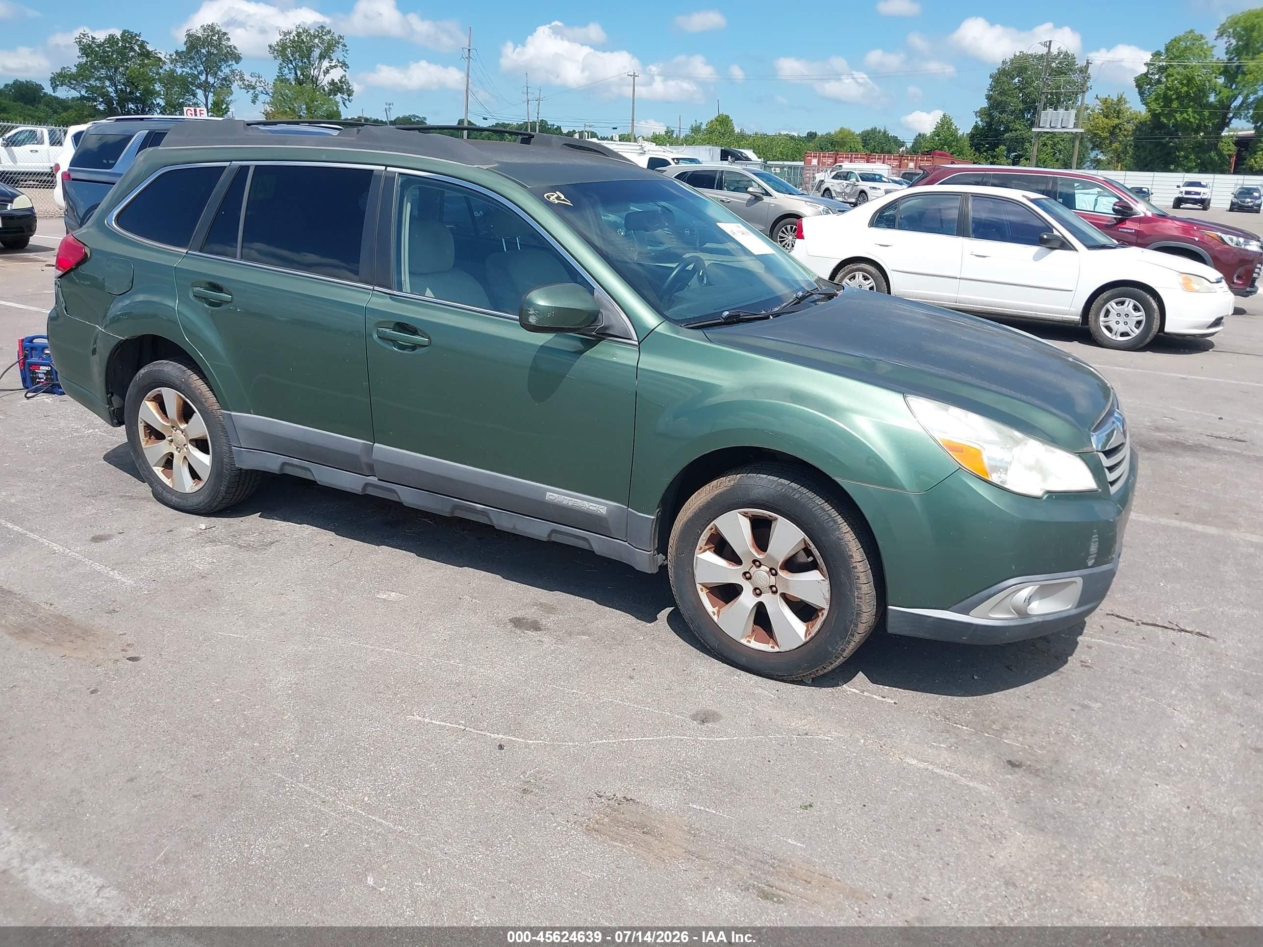 2010 Subaru Outback Premium All-Weather Anniversary, VIN 4S4BRBCC3A3316035 — Normal wear