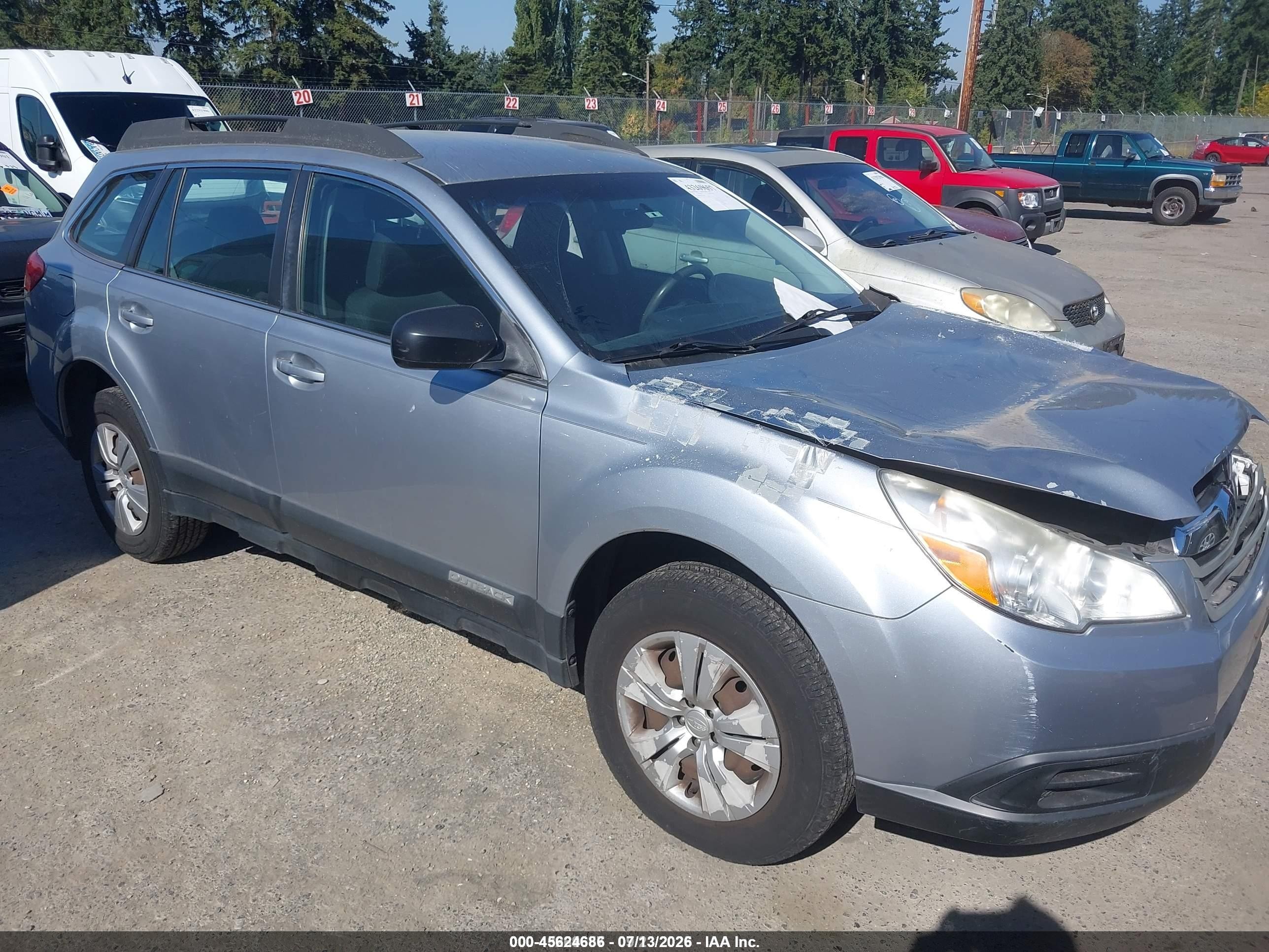 2012 Subaru Outback 2.5i, VIN 4S4BRBAC9C3284486 — All over