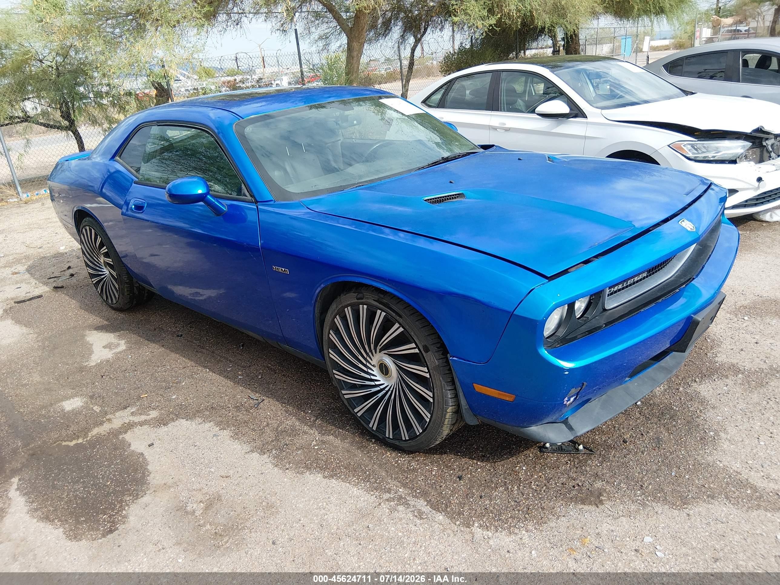 2010 Dodge Challenger R/T, VIN 2B3CJ5DT0AH296647 — Water / flood