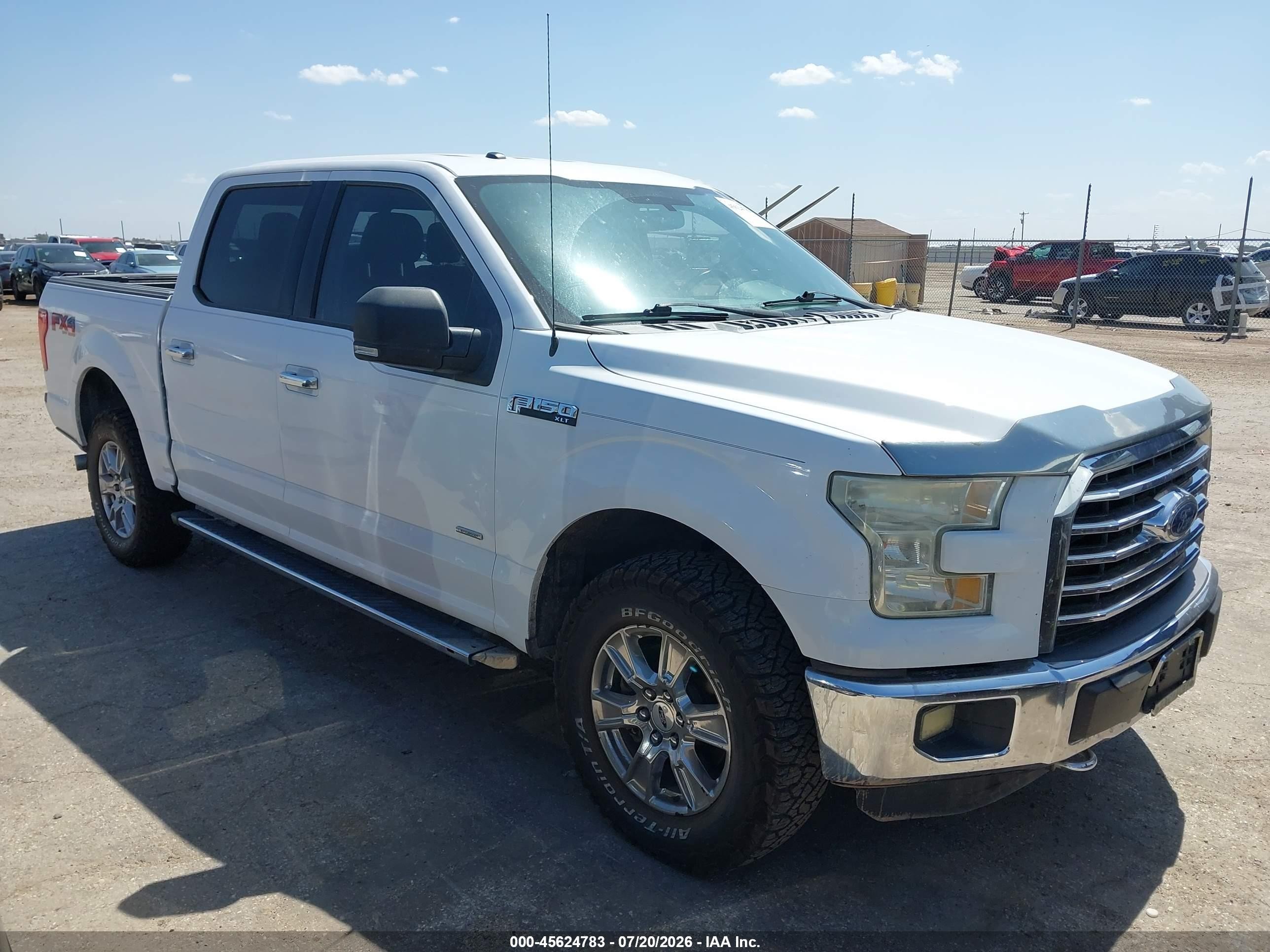 2015 Ford F-150 XLT, VIN 1FTEW1EG8FKE03107 — Normal wear