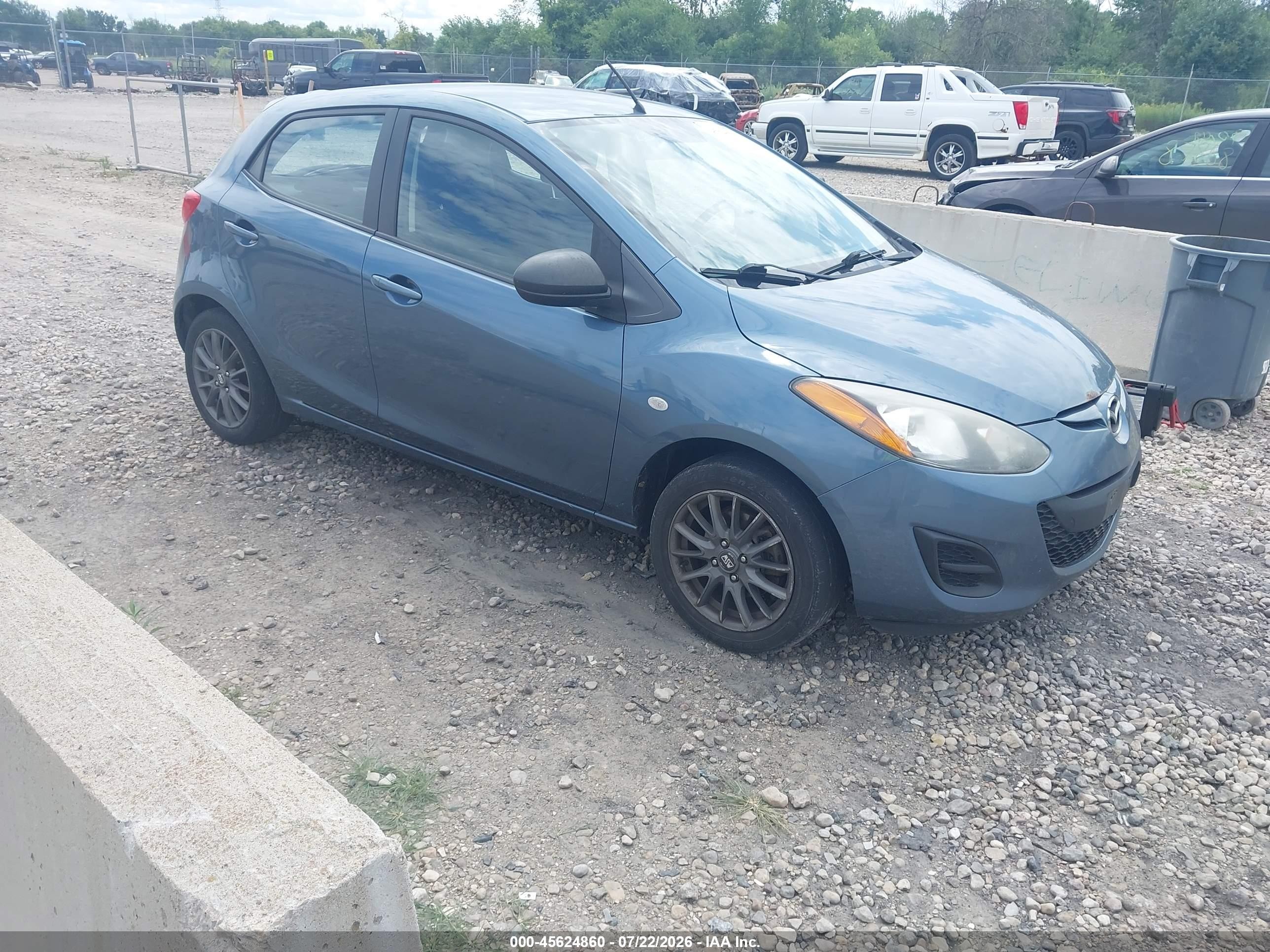 2014 Mazda 2 Sport, VIN JM1DE1KY5E0188517 — Normal wear