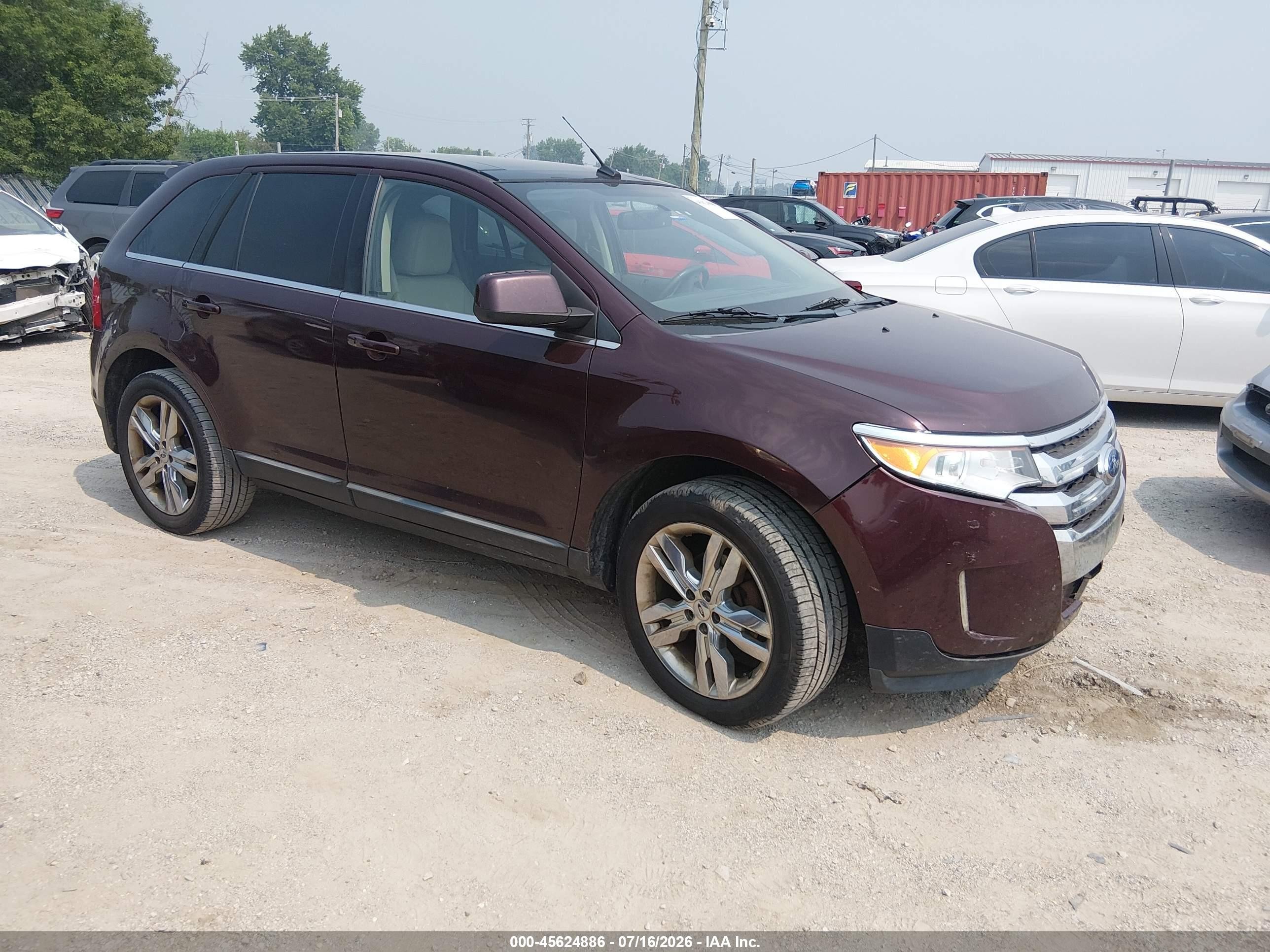 2011 Ford Edge Limited, VIN 2FMDK3KC0BBA75296 — All over