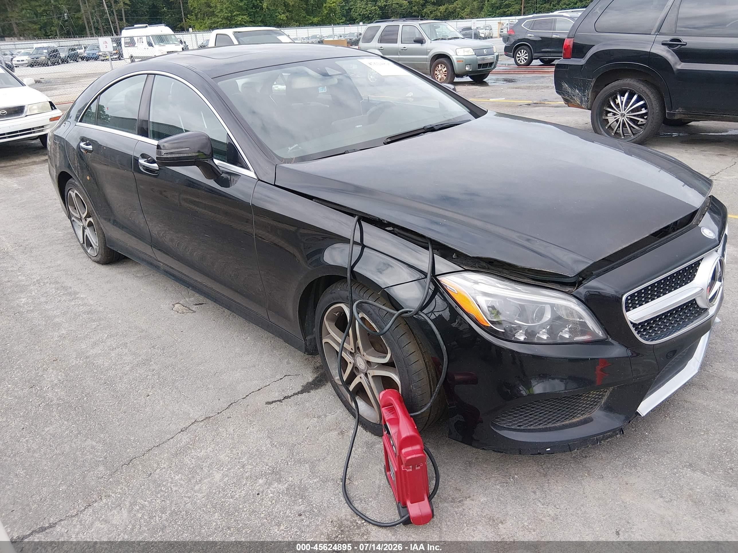 2016 Mercedes-Benz CLS 400, VIN WDDLJ6HB8GA177571 — Normal wear