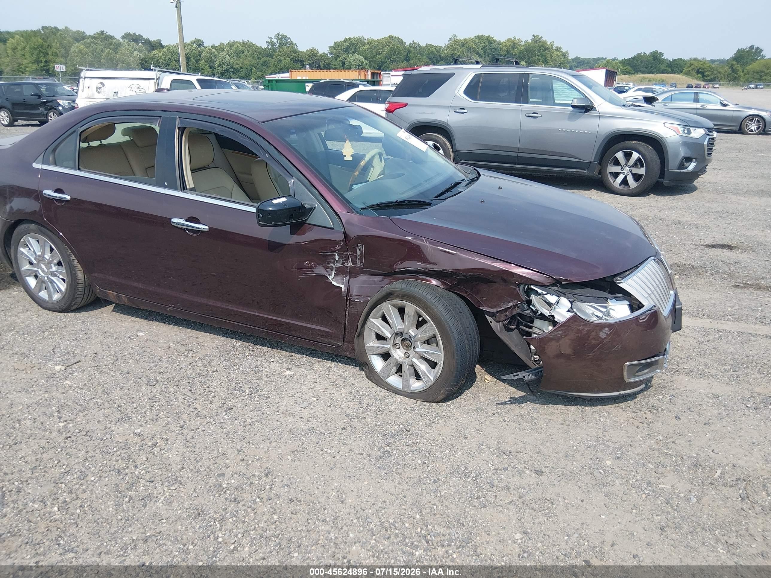 2011 Lincoln MKZ, VIN 3LNHL2JC1BR763867 — Not stated